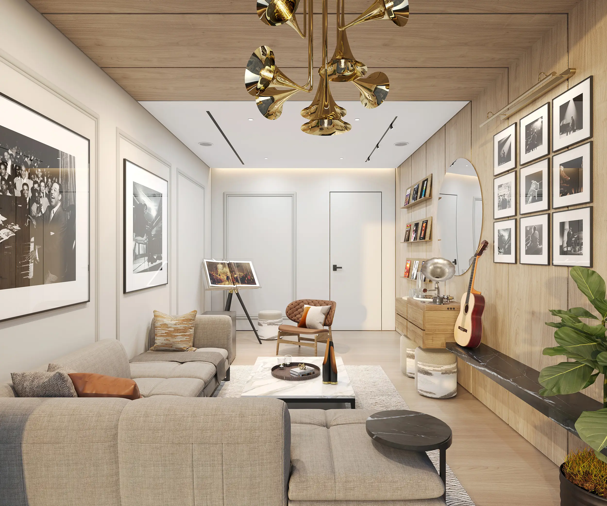 The Highbury - Living Room Interior | Ellington Properties