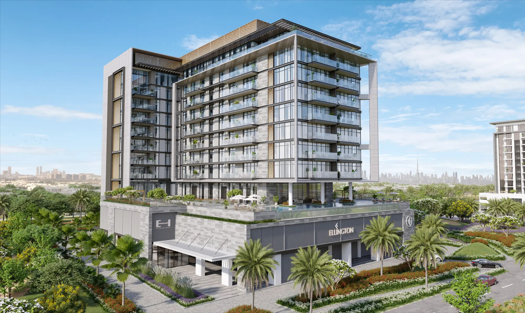 Ellington House III - Exterior Facade | Ellington Properties