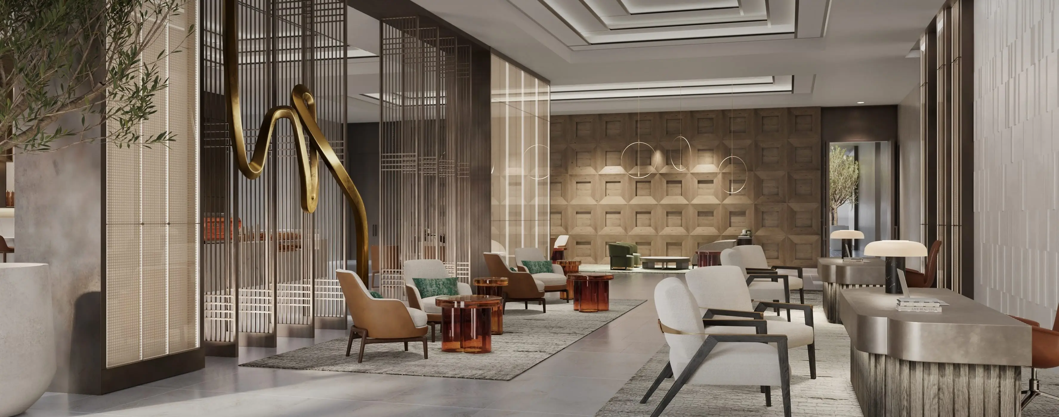 St. Regis Residence - Lobby Interior | Emaar Properties
