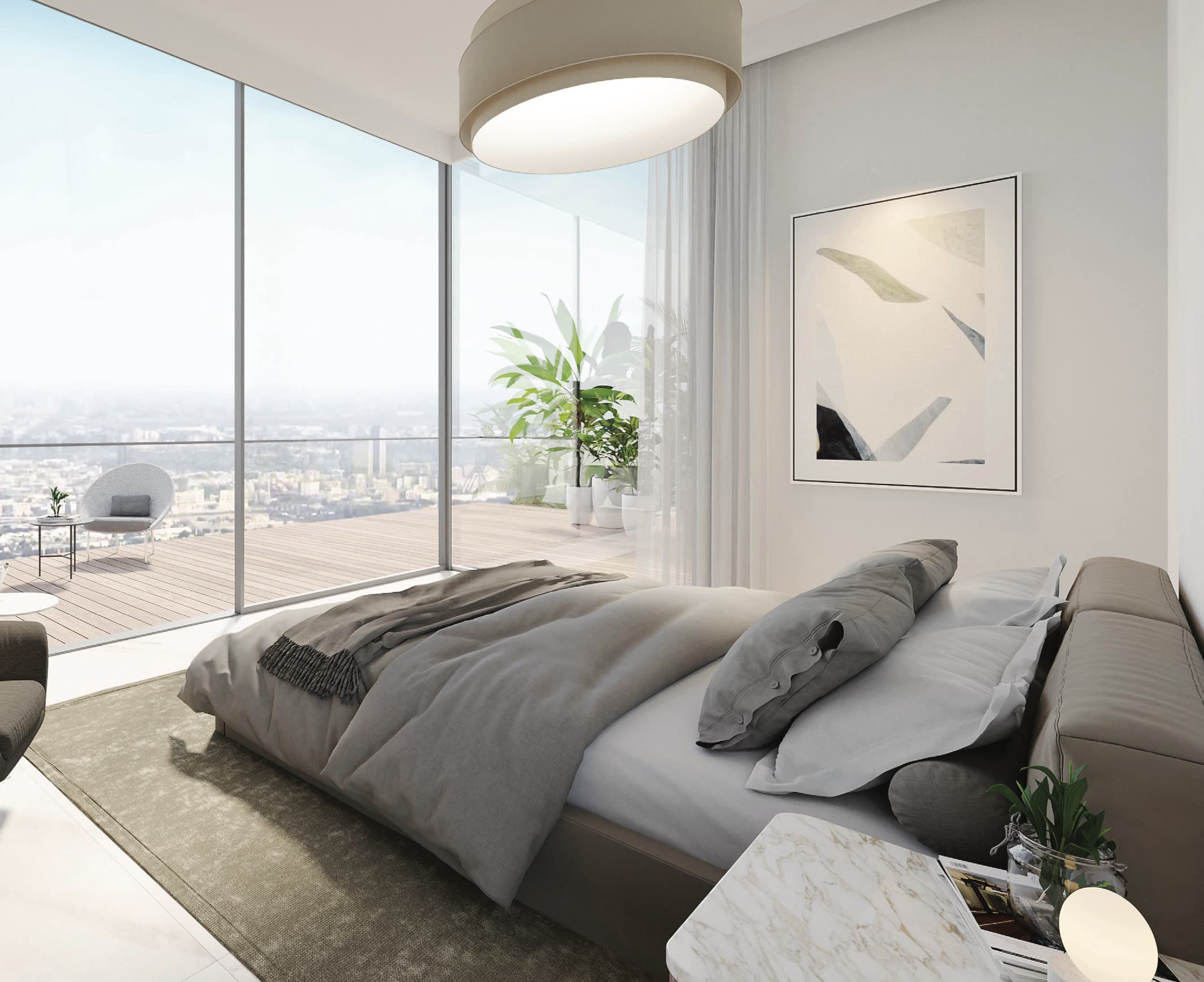 House IV - Bedroom Interior | Ellington Properties