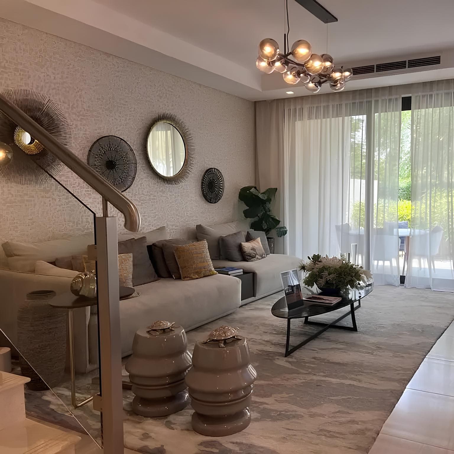 Park Residences 4 - Living Room Interior | DAMAC Properties