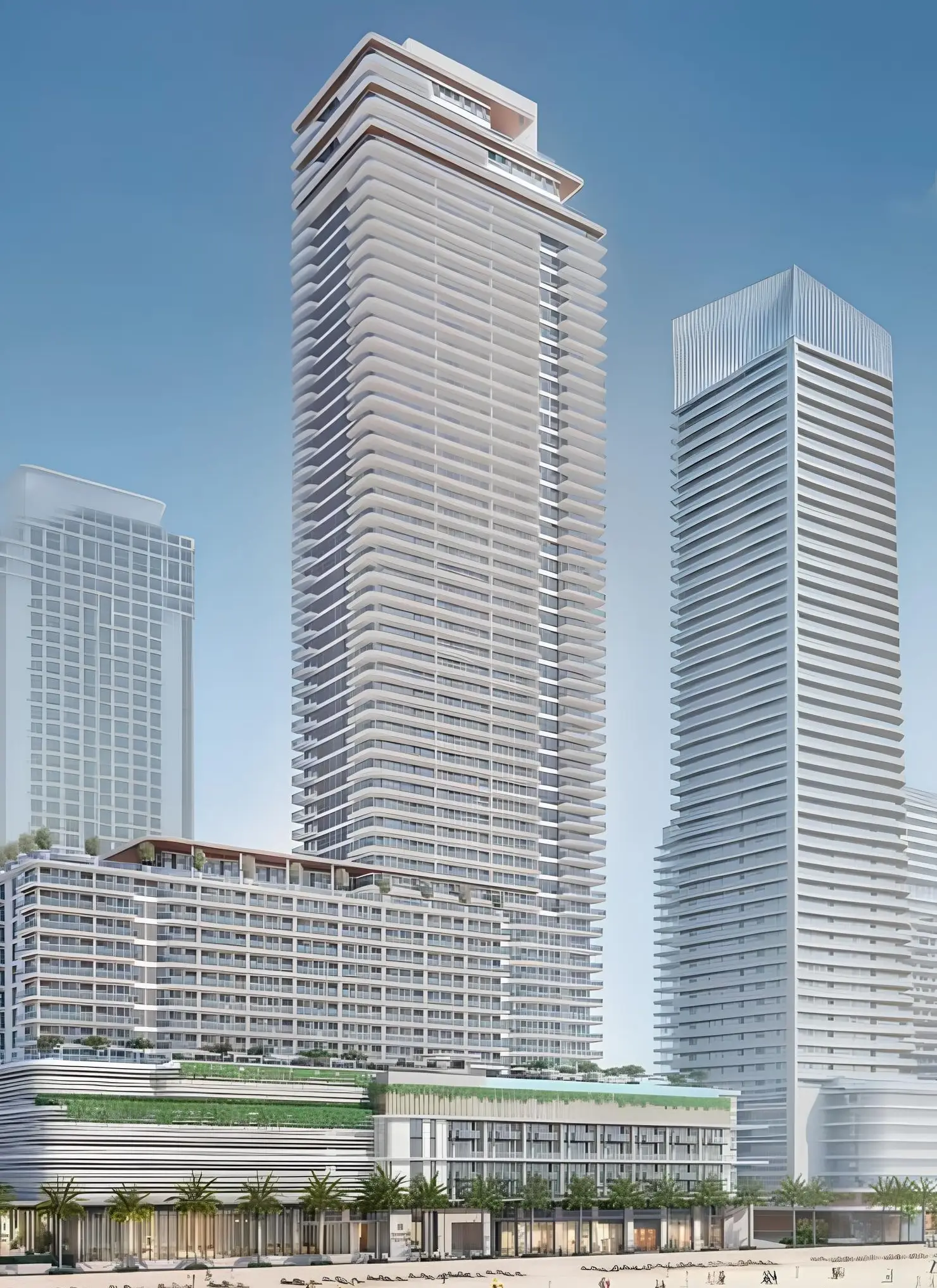 Address Residences The Bay - Exterior Facade | Emaar Properties