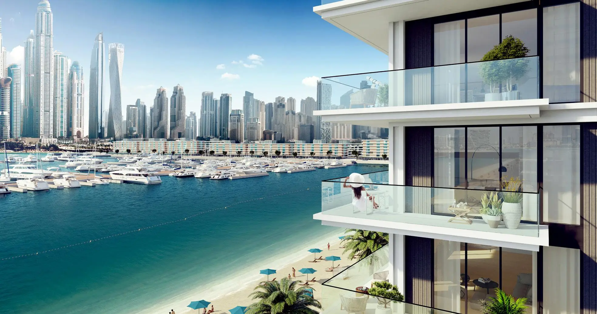 Beach Mansion - Balcony View | Emaar Properties