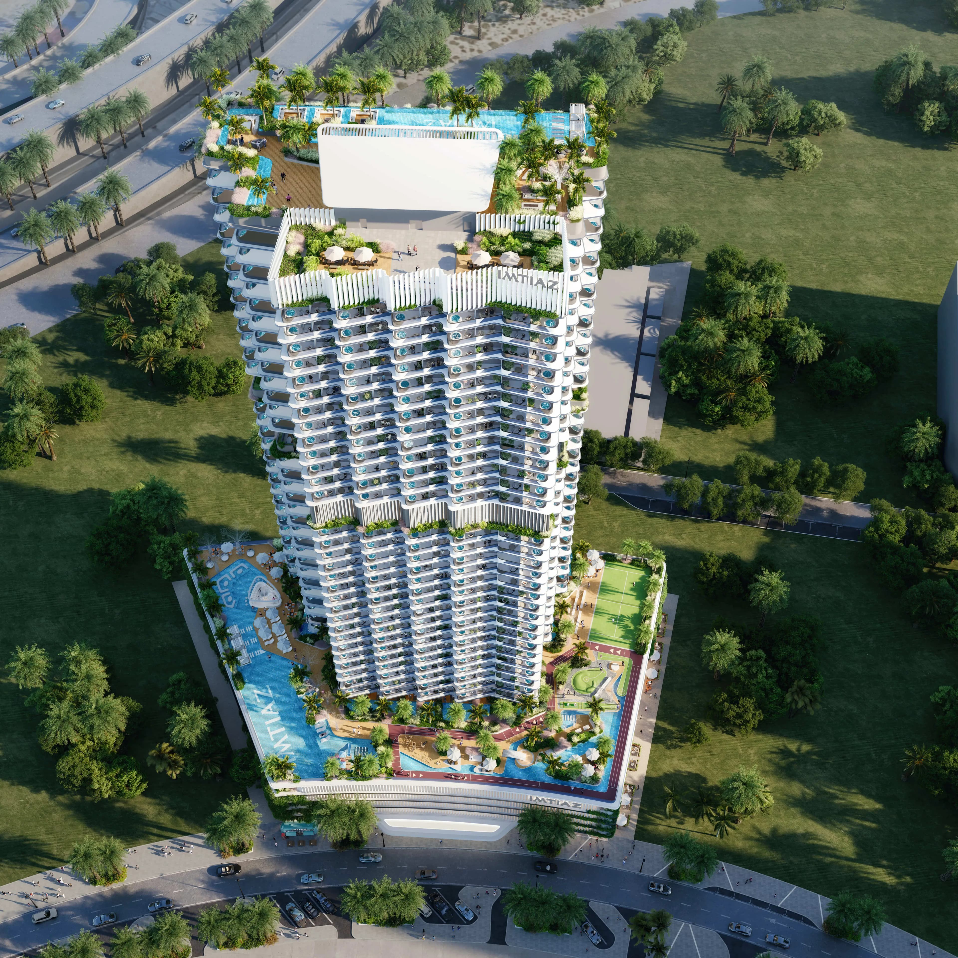 Cove Living Residence - Exterior Facade | Imtiaz Developments