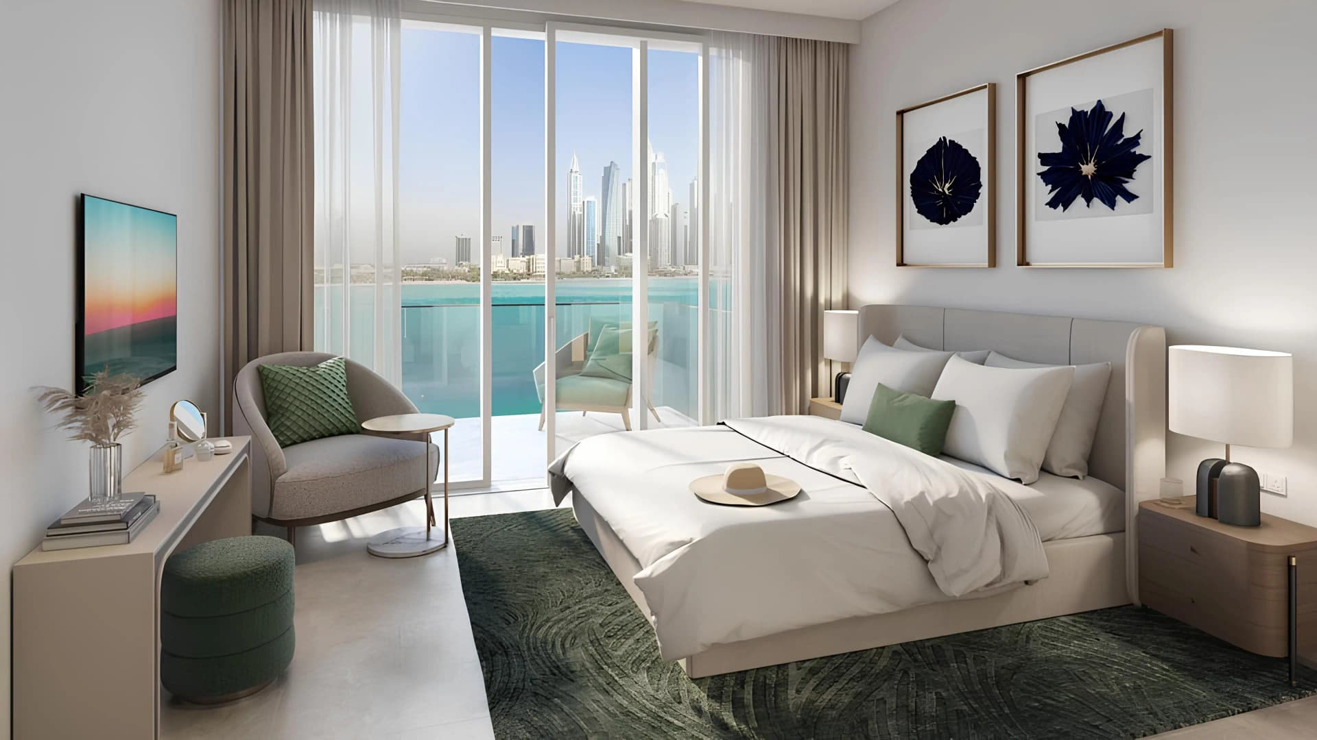 Beachgate By Address - Bedroom Interior | Emaar Properties