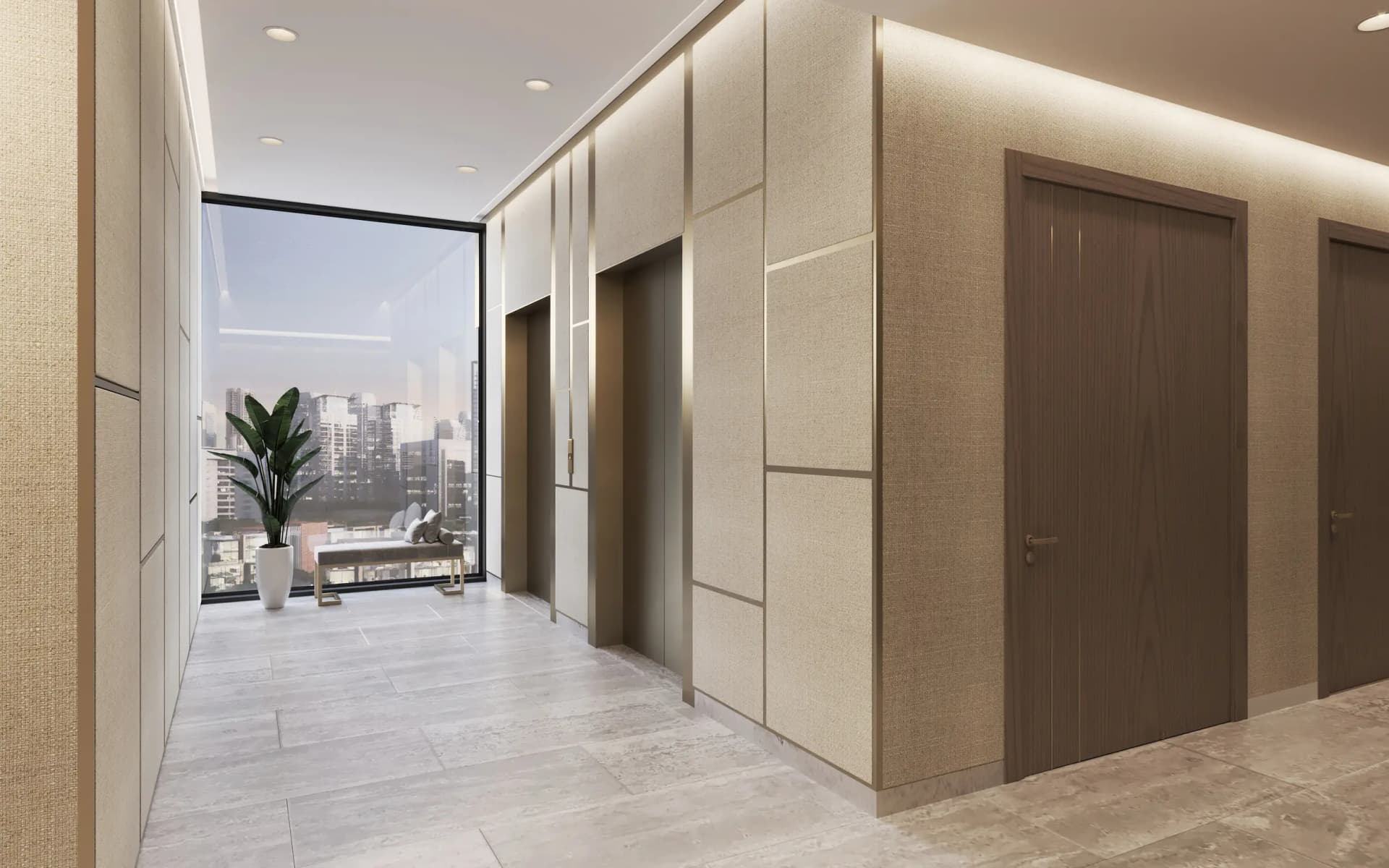 Peninsula One - Lobby Interior | Select Group