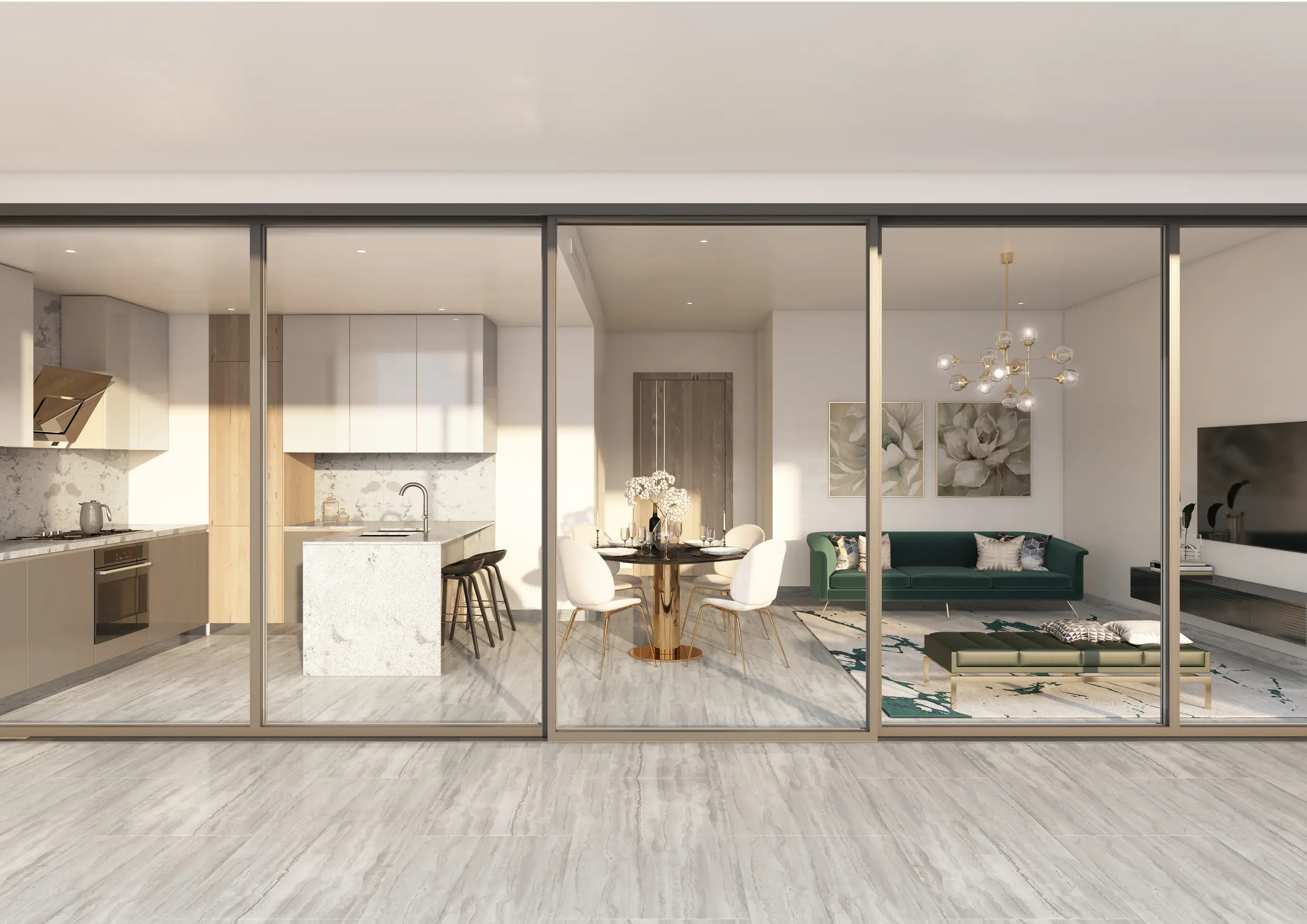 Peninsula One - Kitchen Interior | Select Group