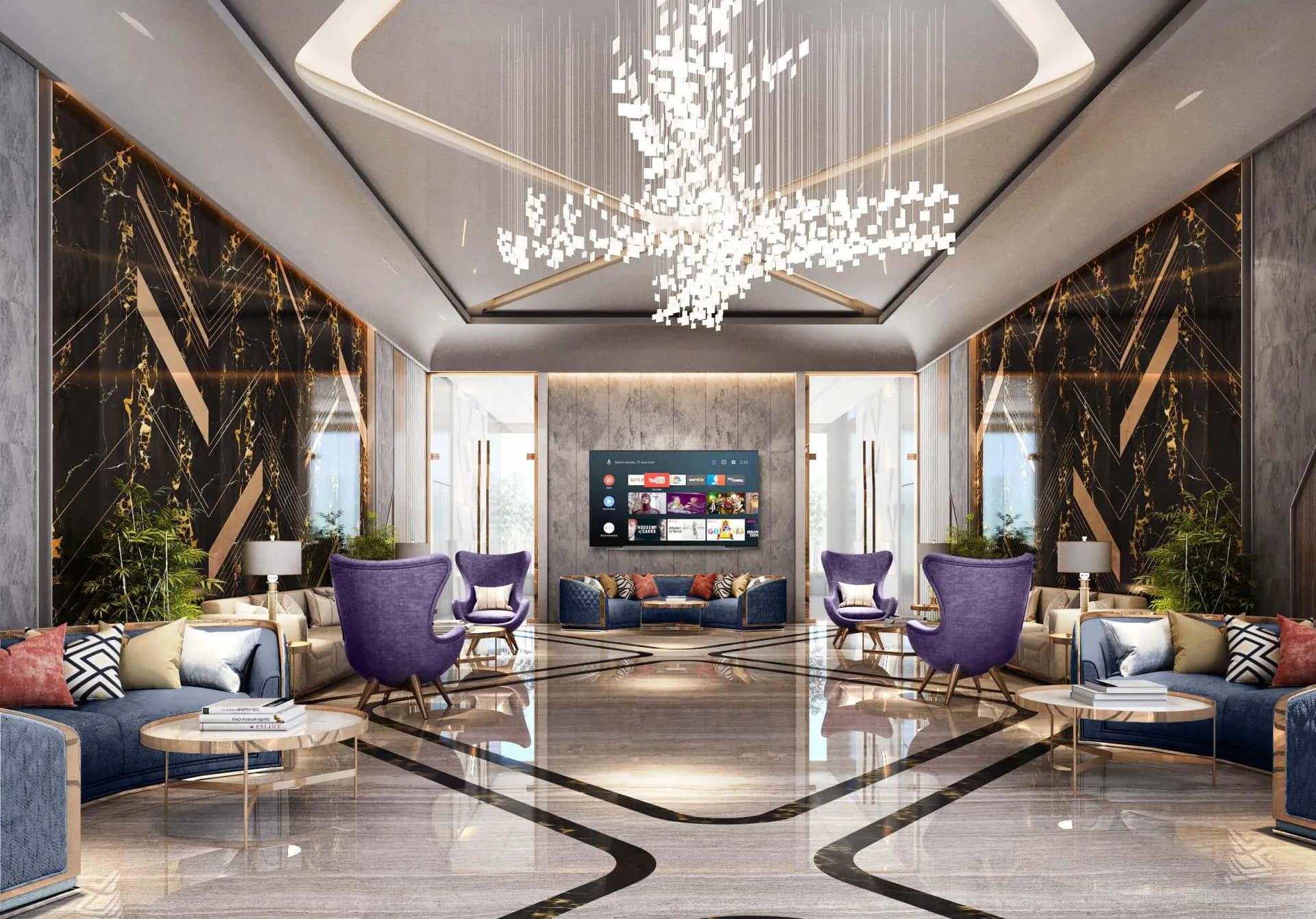 MBL Royal - Lobby Interior | MAG Property Development