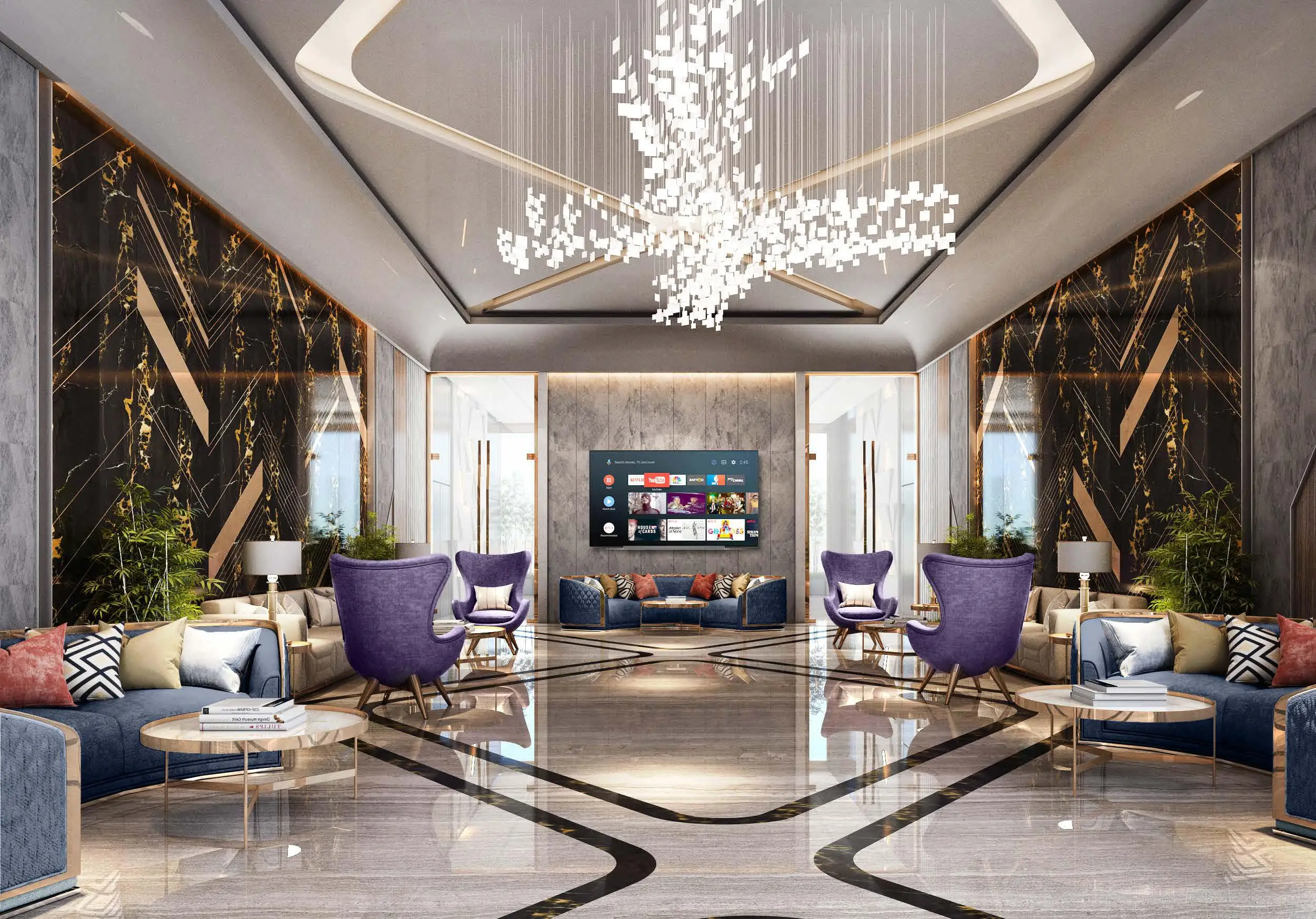 MBL Royal - Lobby Interior | MAG Property Development