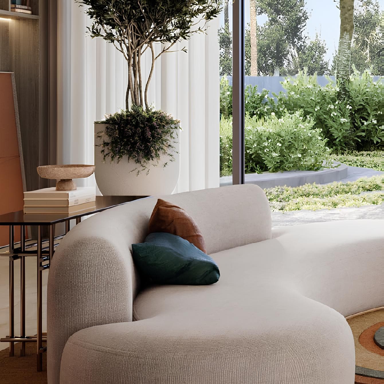 Parkside Hills - Living Room Interior | Emaar Properties