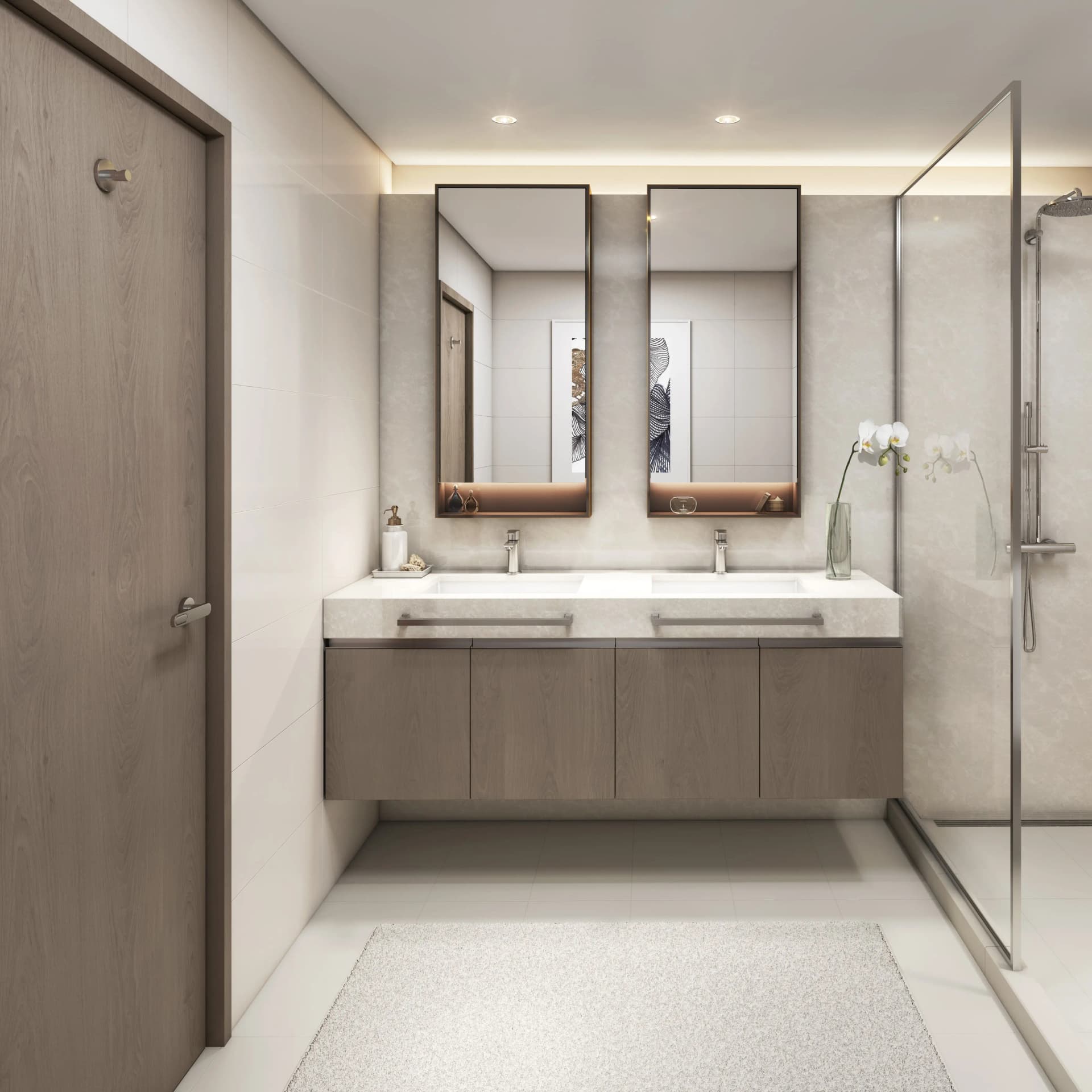 Grand Bleu Tower - Bathroom Interior | Emaar Properties