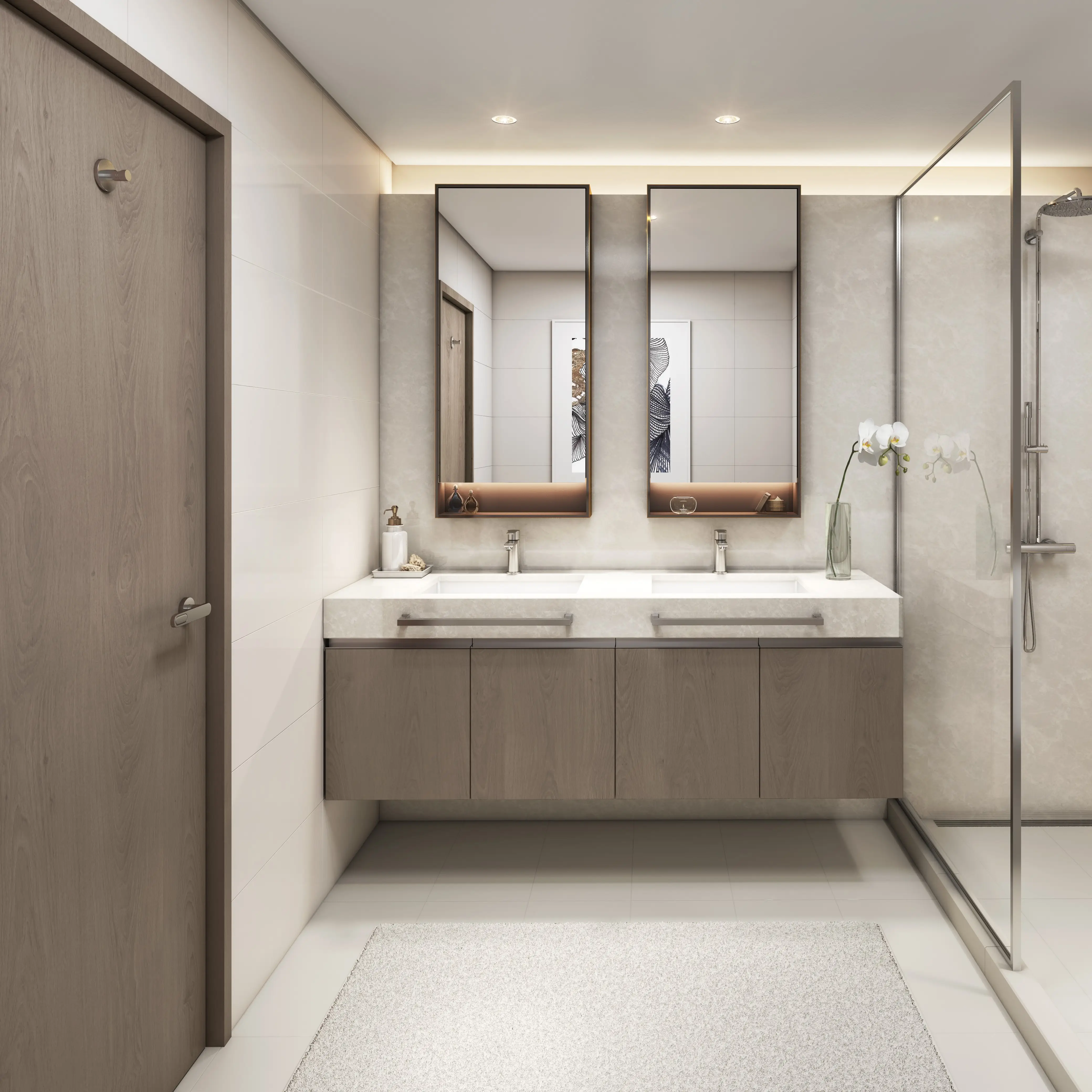 Grand Bleu Tower - Bathroom Interior | Emaar Properties