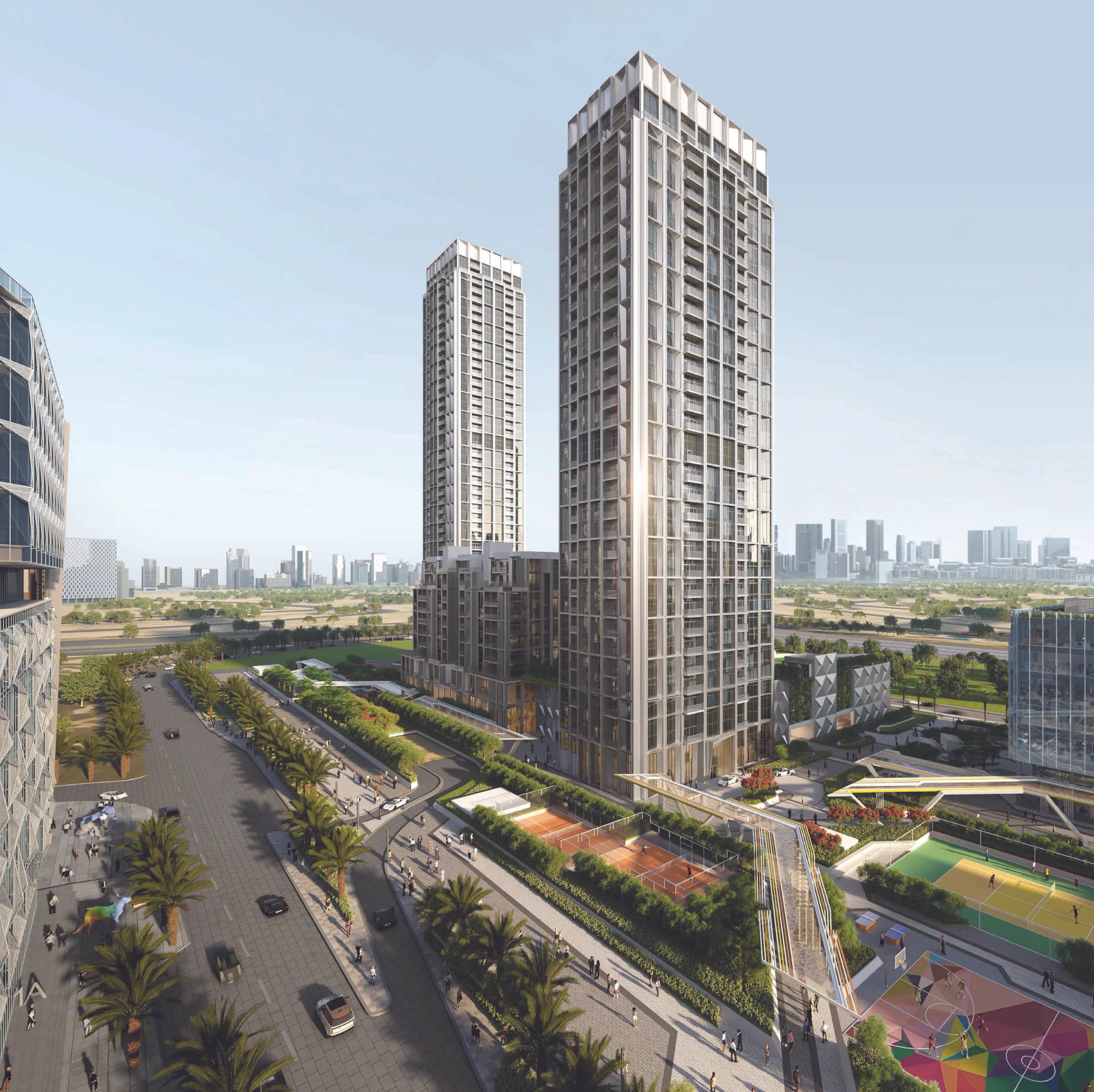 Design Quarter at d3 - Exterior Facade | Meraas Developer