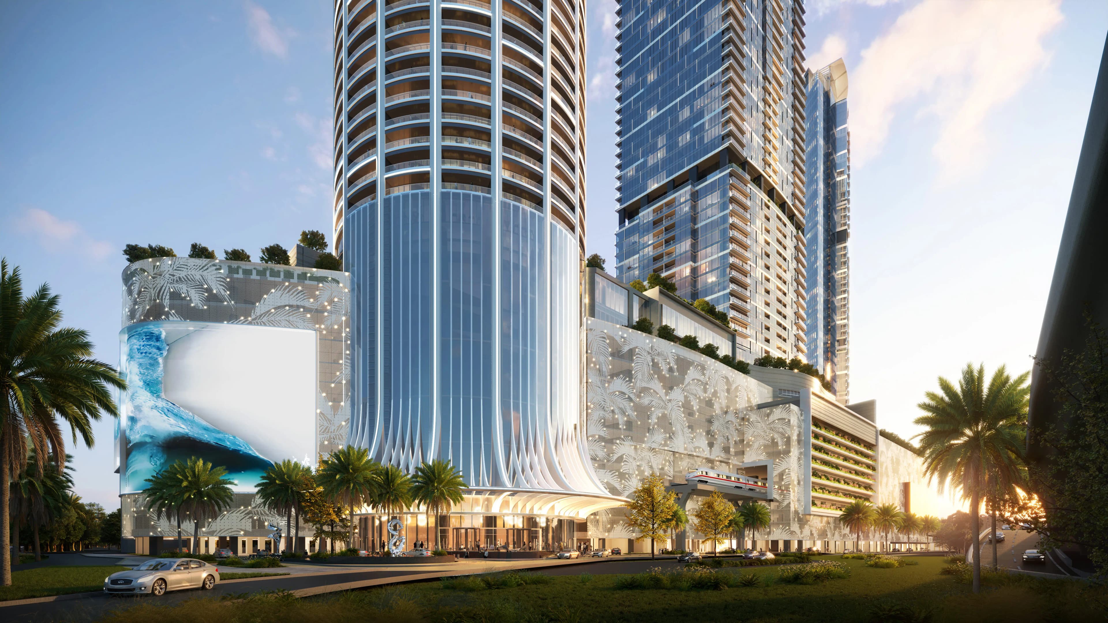 Palm Beach Tower 3 - Exterior Facade | Nakheel Properties