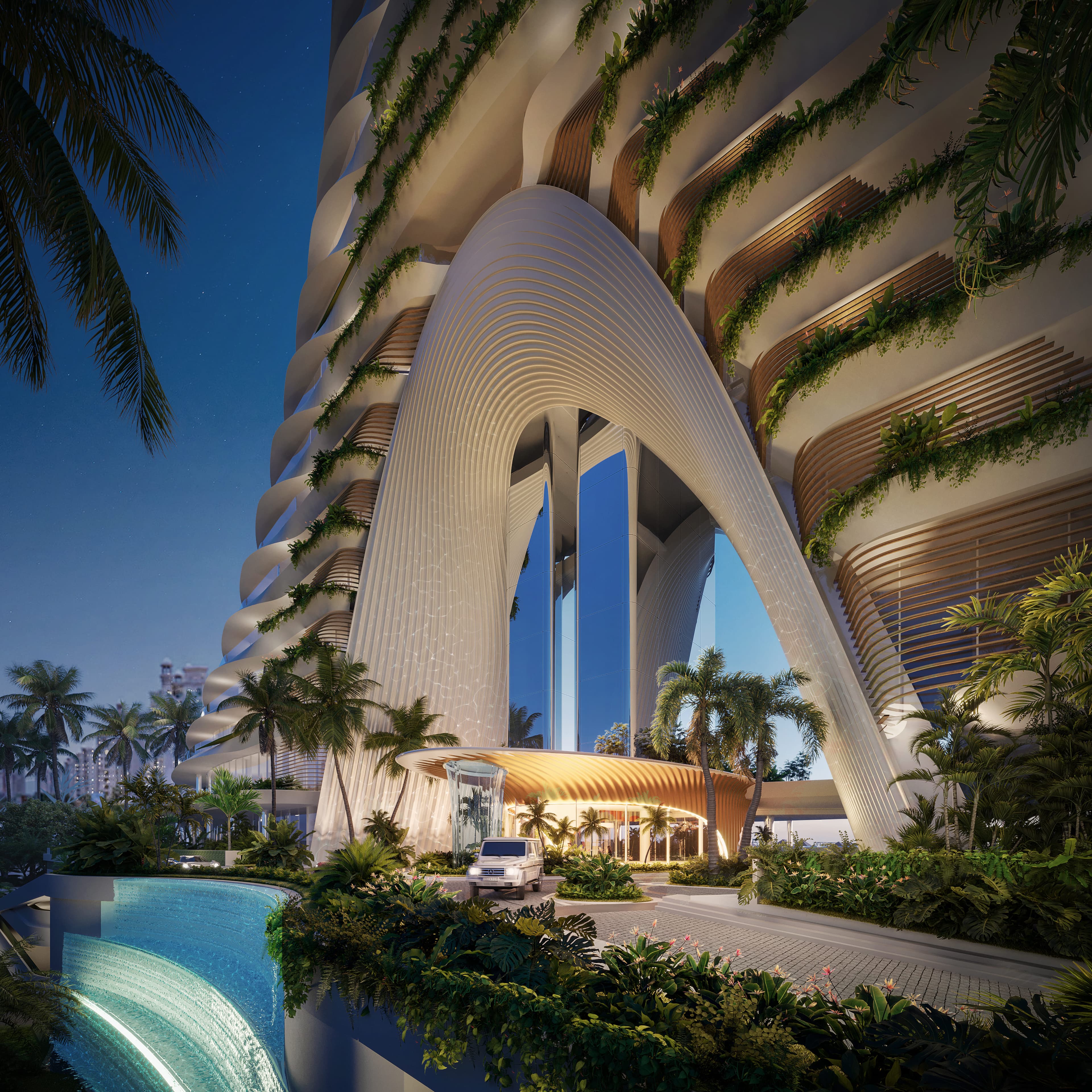 Como Residences - Exterior Facade | Nakheel Properties