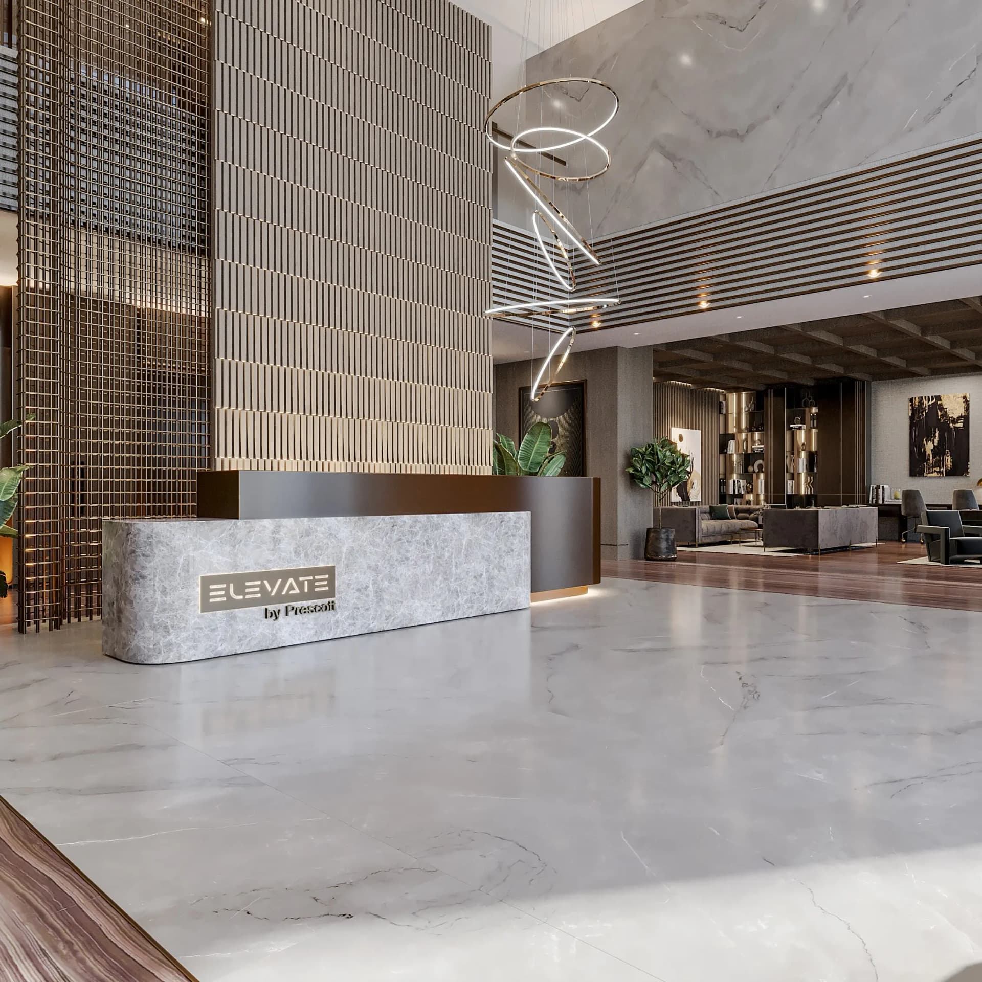Elevate by Prescott - Lobby Interior | Prescott