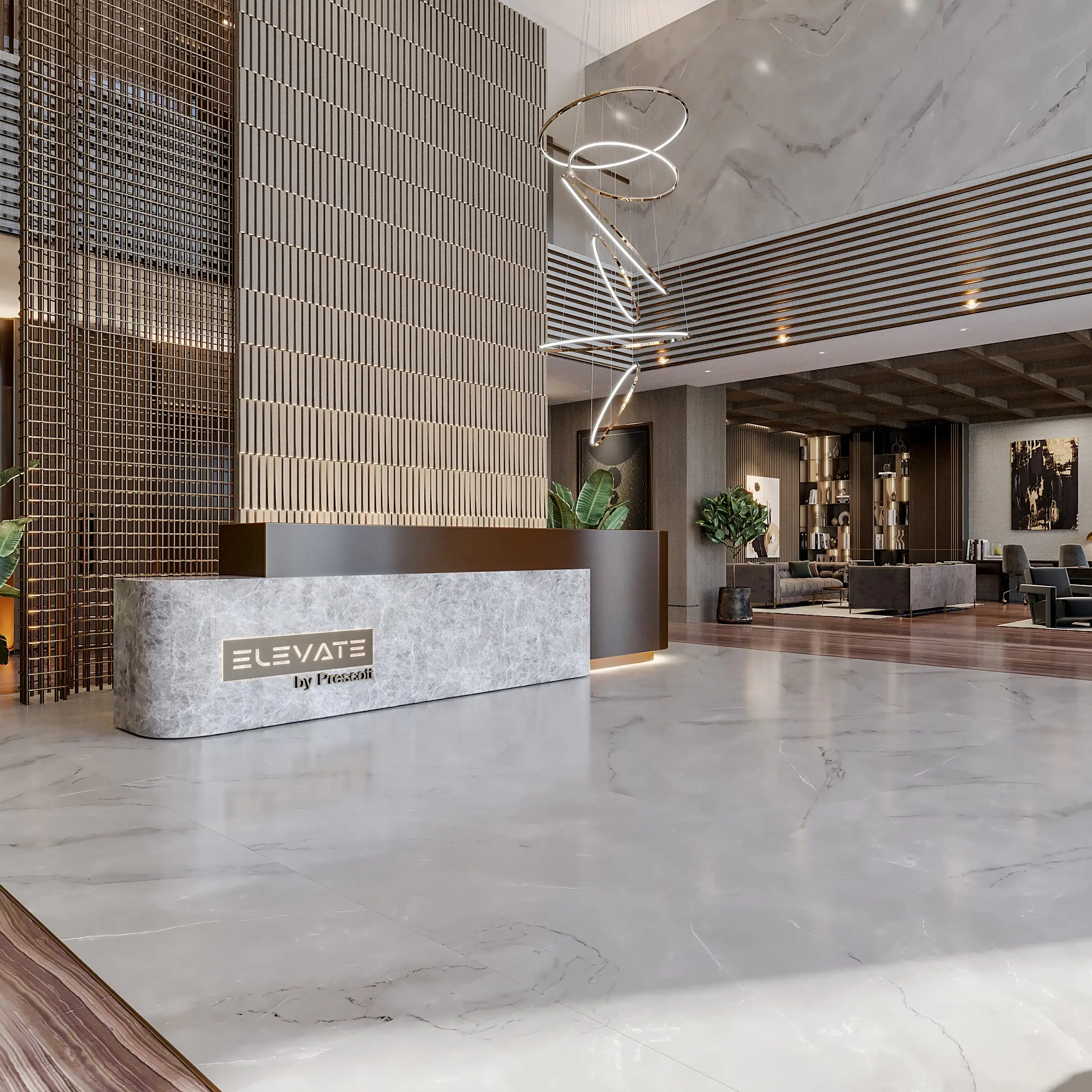 Elevate by Prescott - Lobby Interior | Prescott