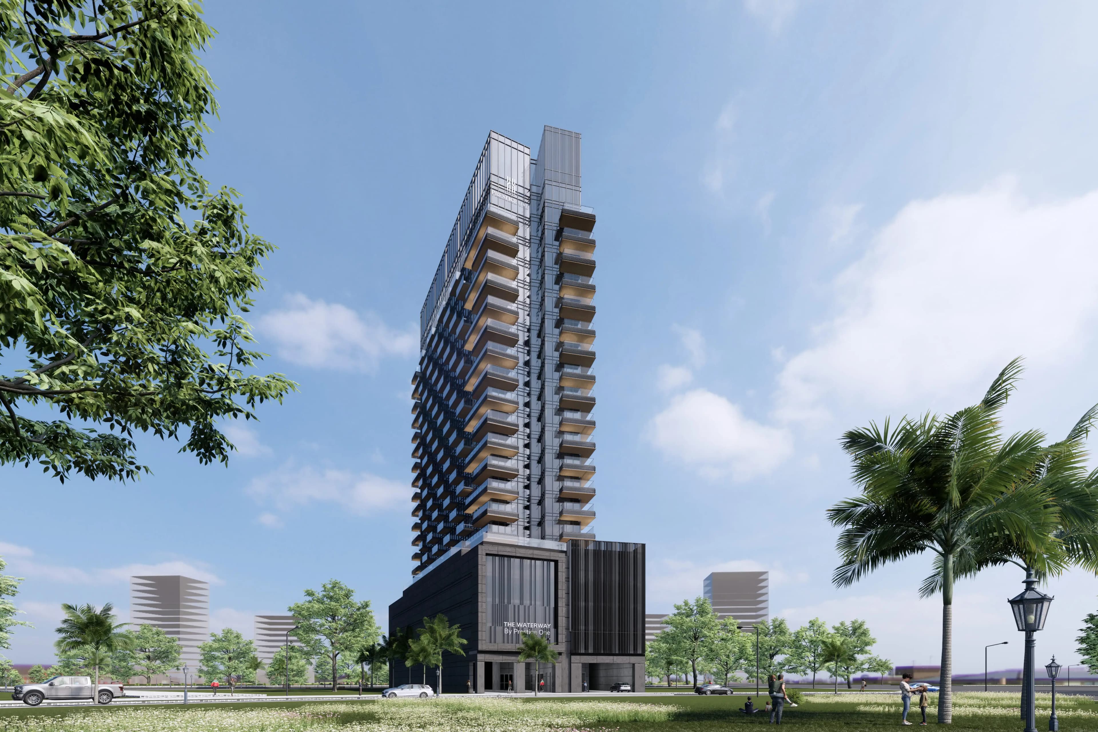 The Waterway - Exterior Facade | Prestige One