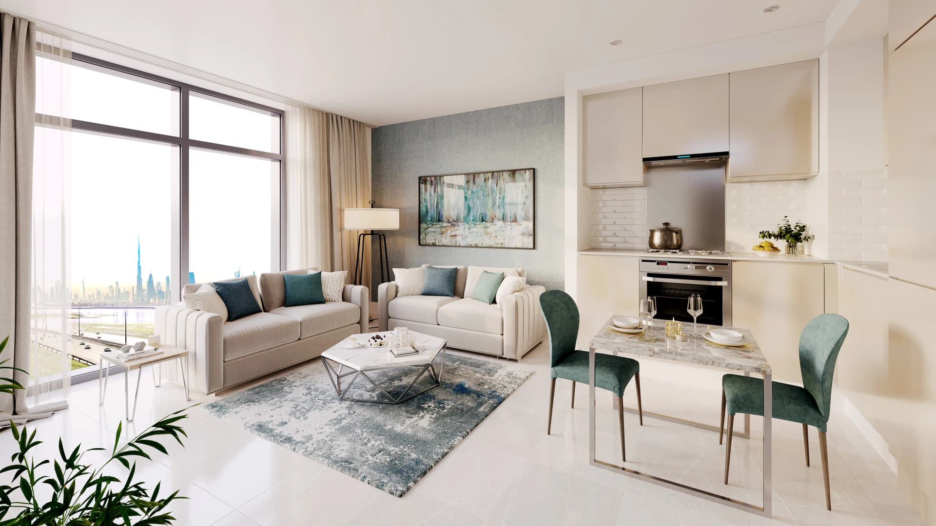 Creek Vistas Heights - Kitchen Interior | Sobha Realty