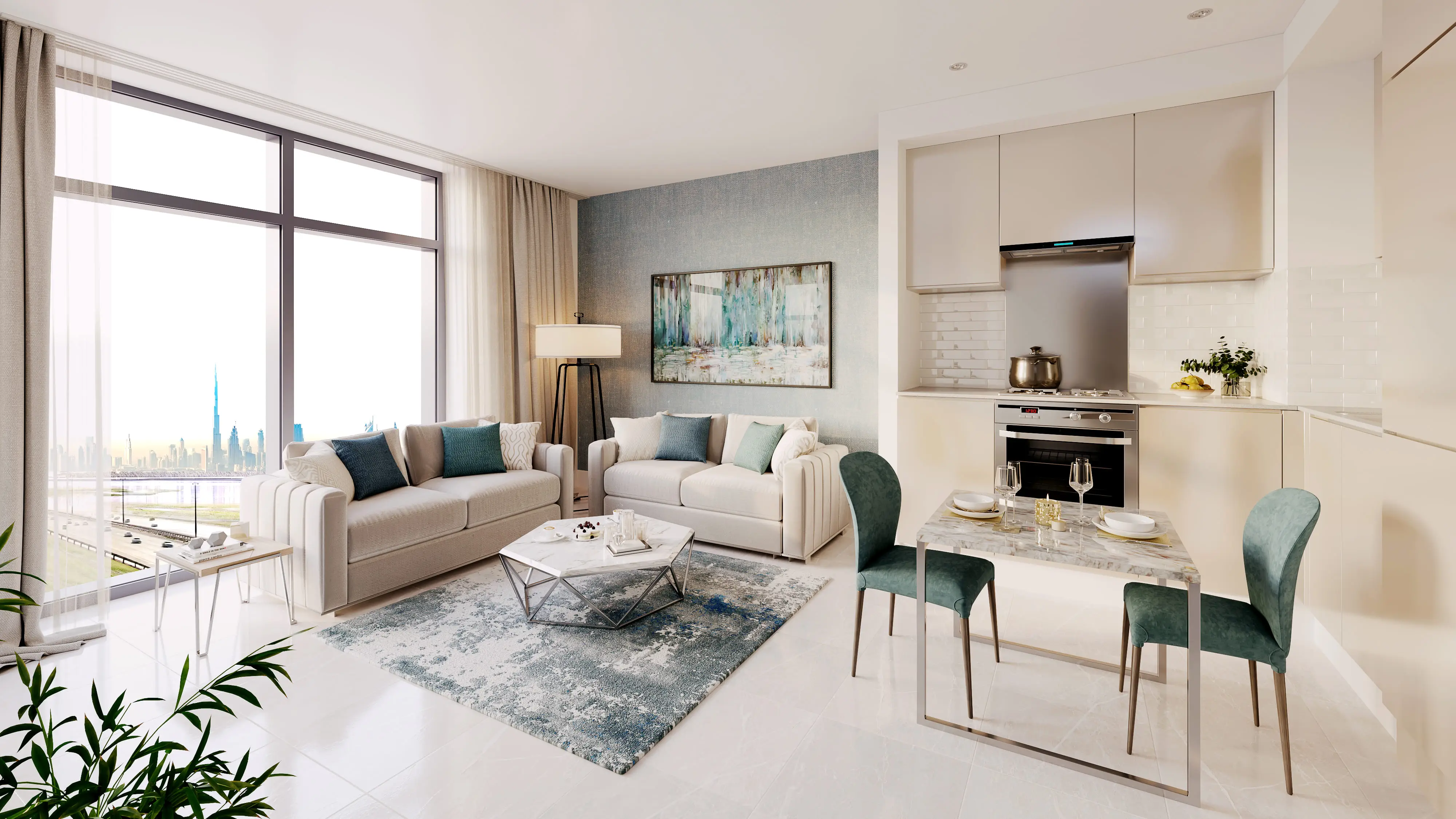 Creek Vistas Heights - Kitchen Interior | Sobha Realty