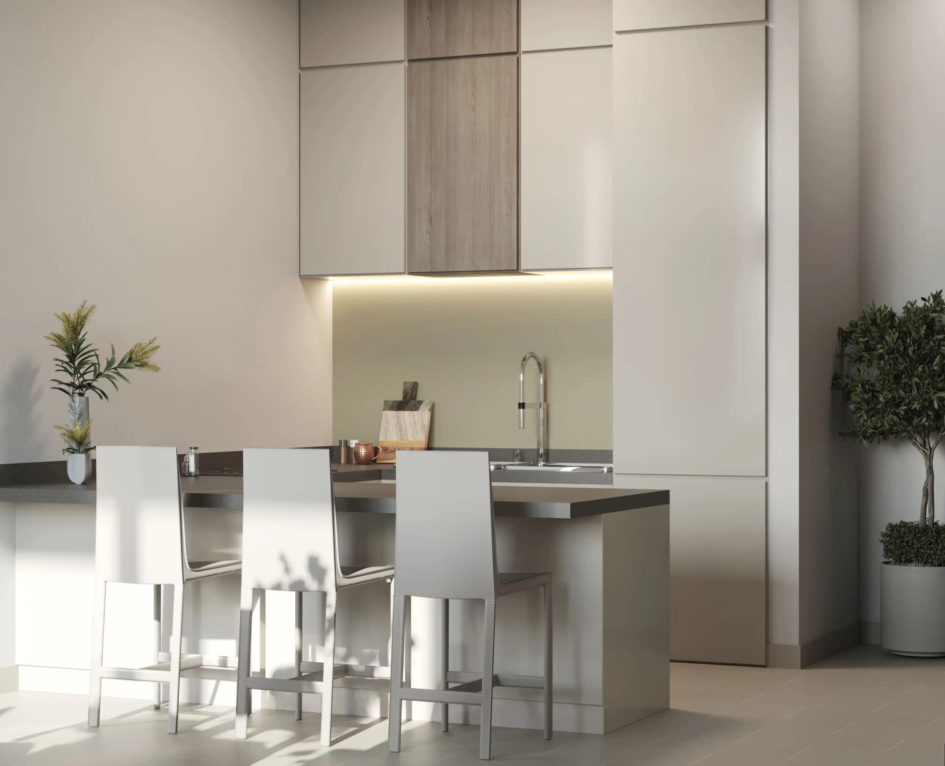 Crest Grande - Kitchen Interior | Sobha Realty