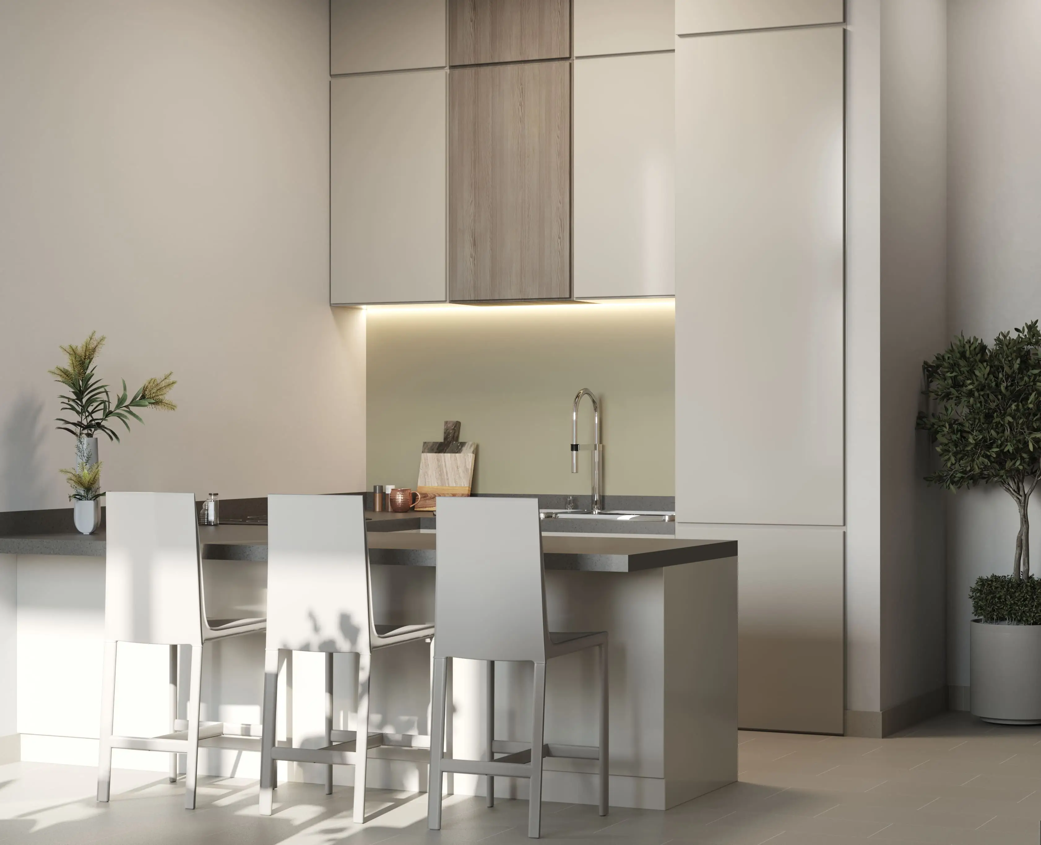 Crest Grande - Kitchen Interior | Sobha Realty