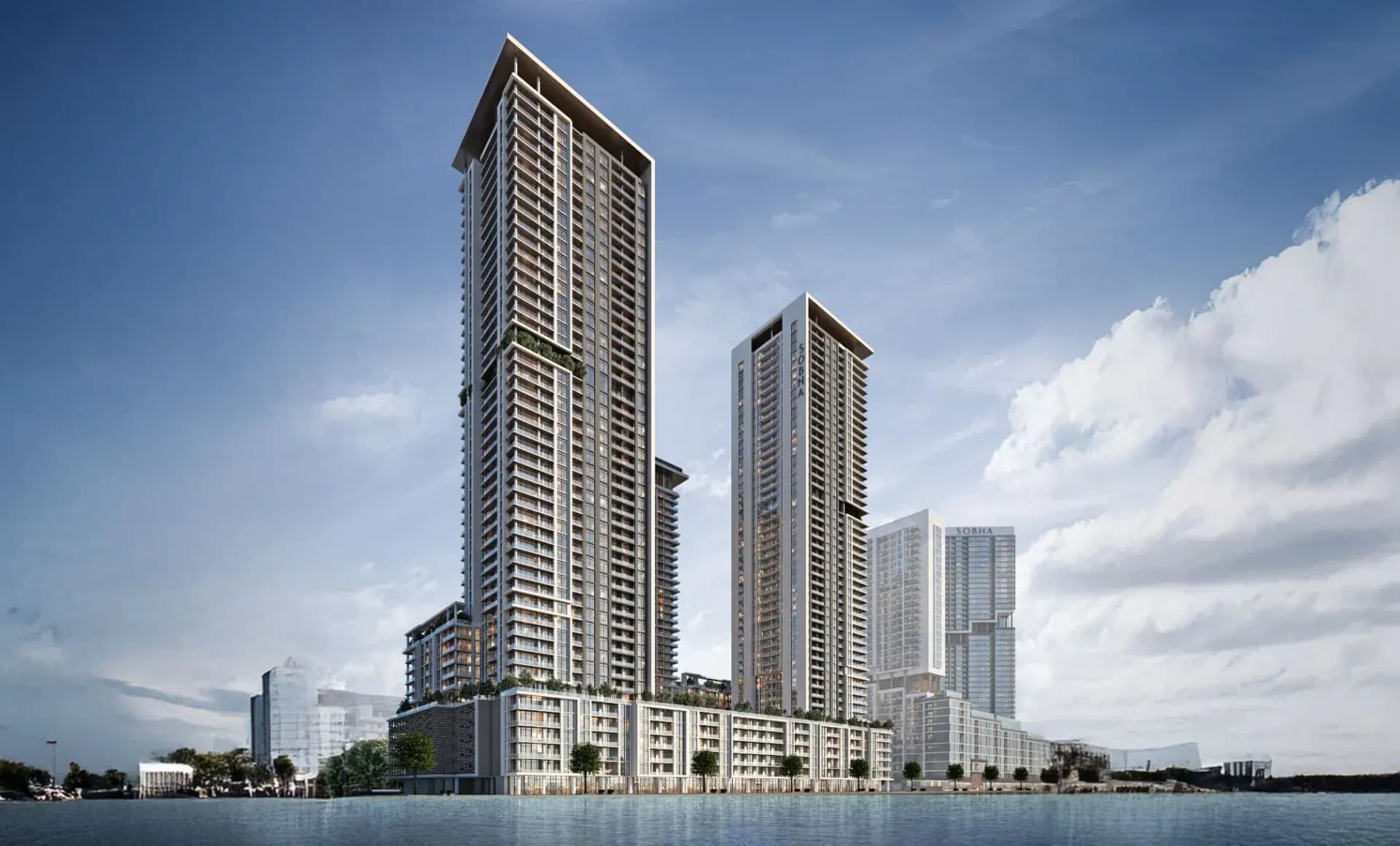 Crest Grande - Exterior Facade | Sobha Realty