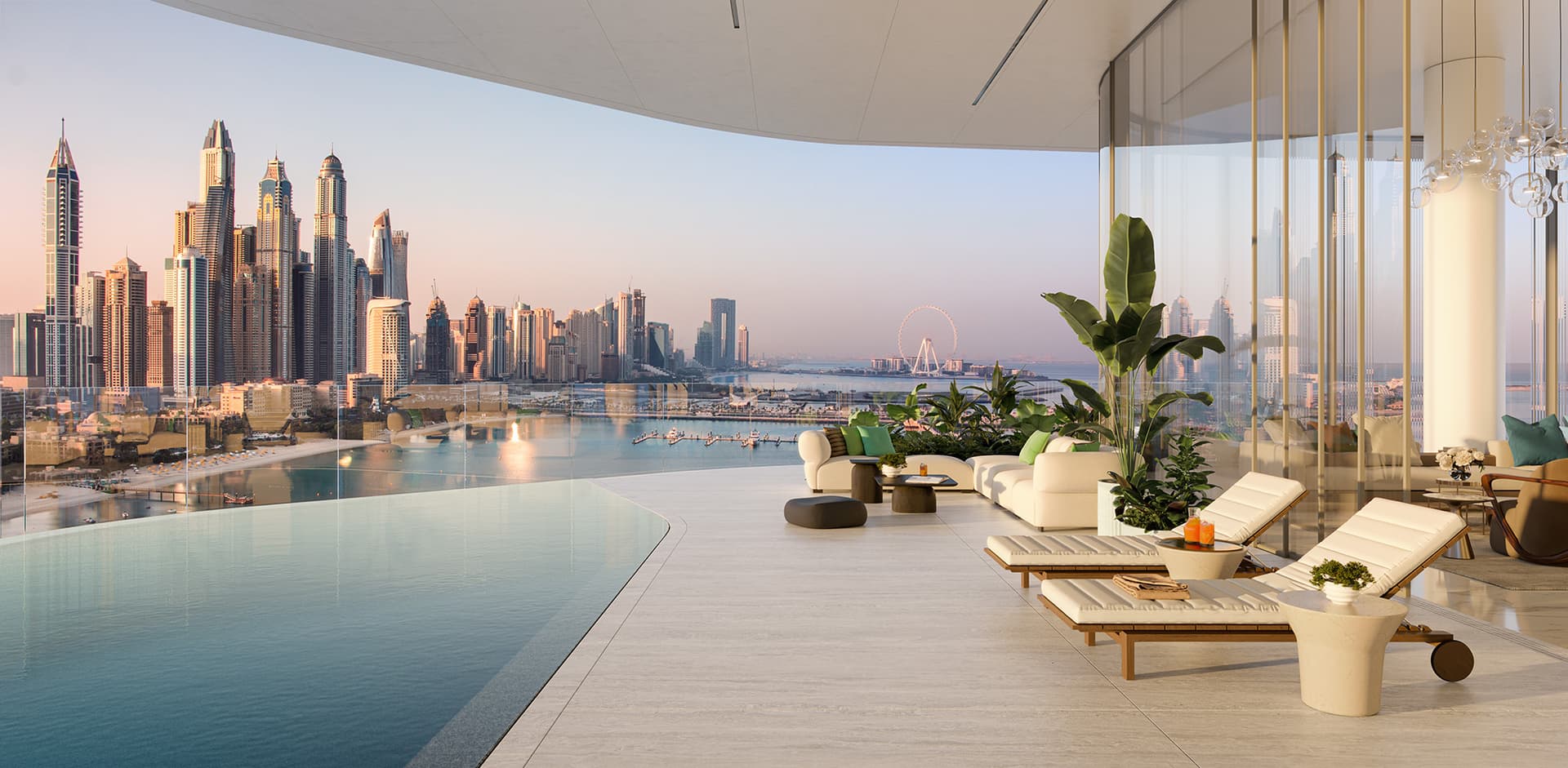 AVA at Palm Jumeirah - Balcony View | Omniyat Properties