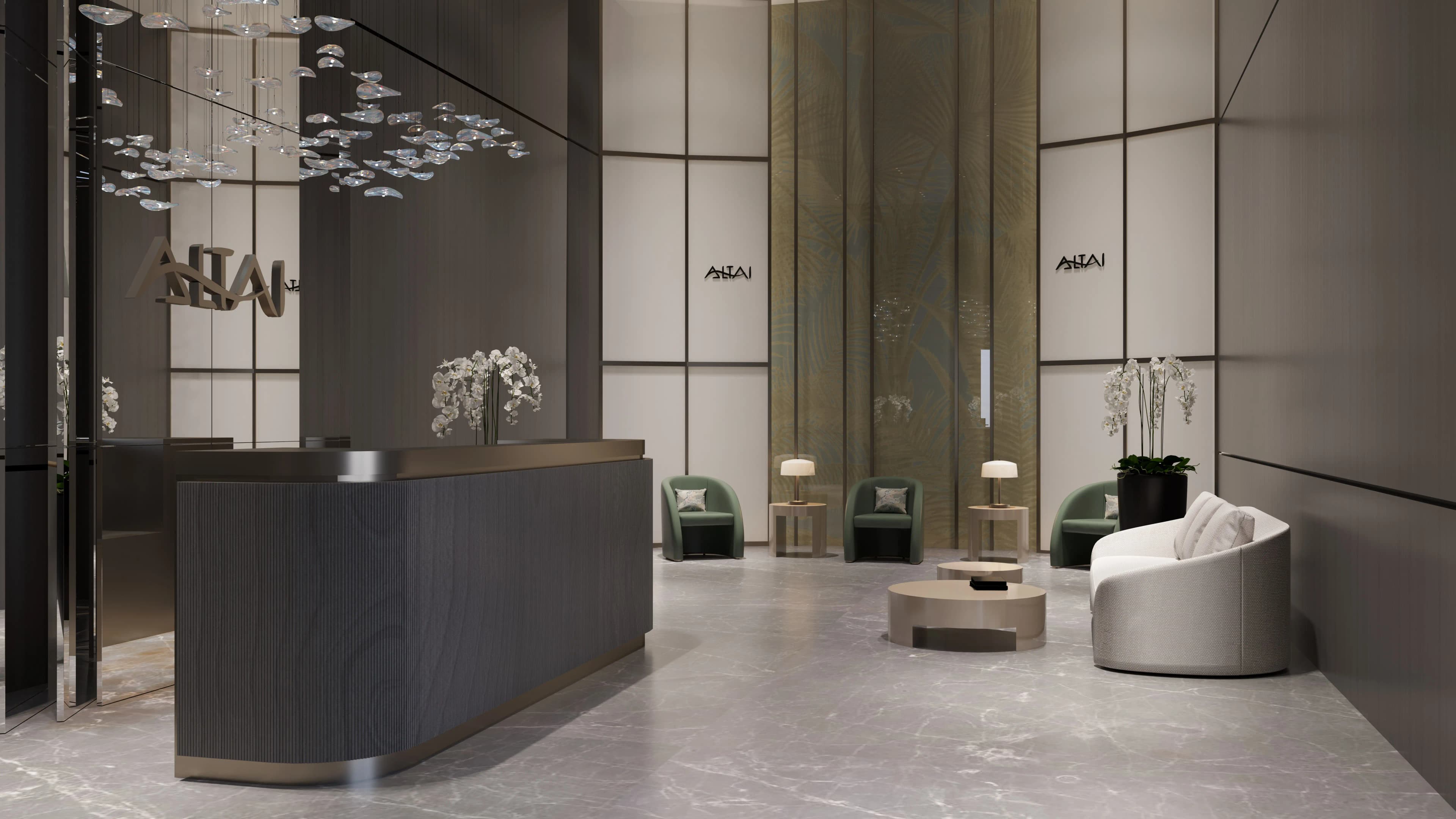 Altai Tower - Lobby Interior | Tiger Group