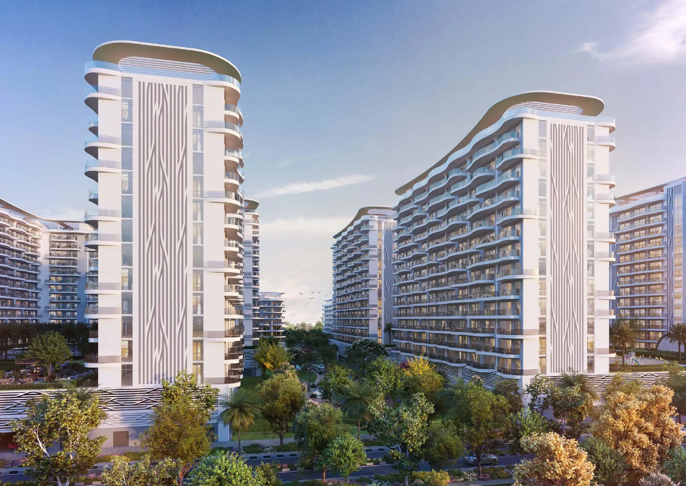 Lagoons Views Phase 2 - Exterior Facade | DAMAC Properties