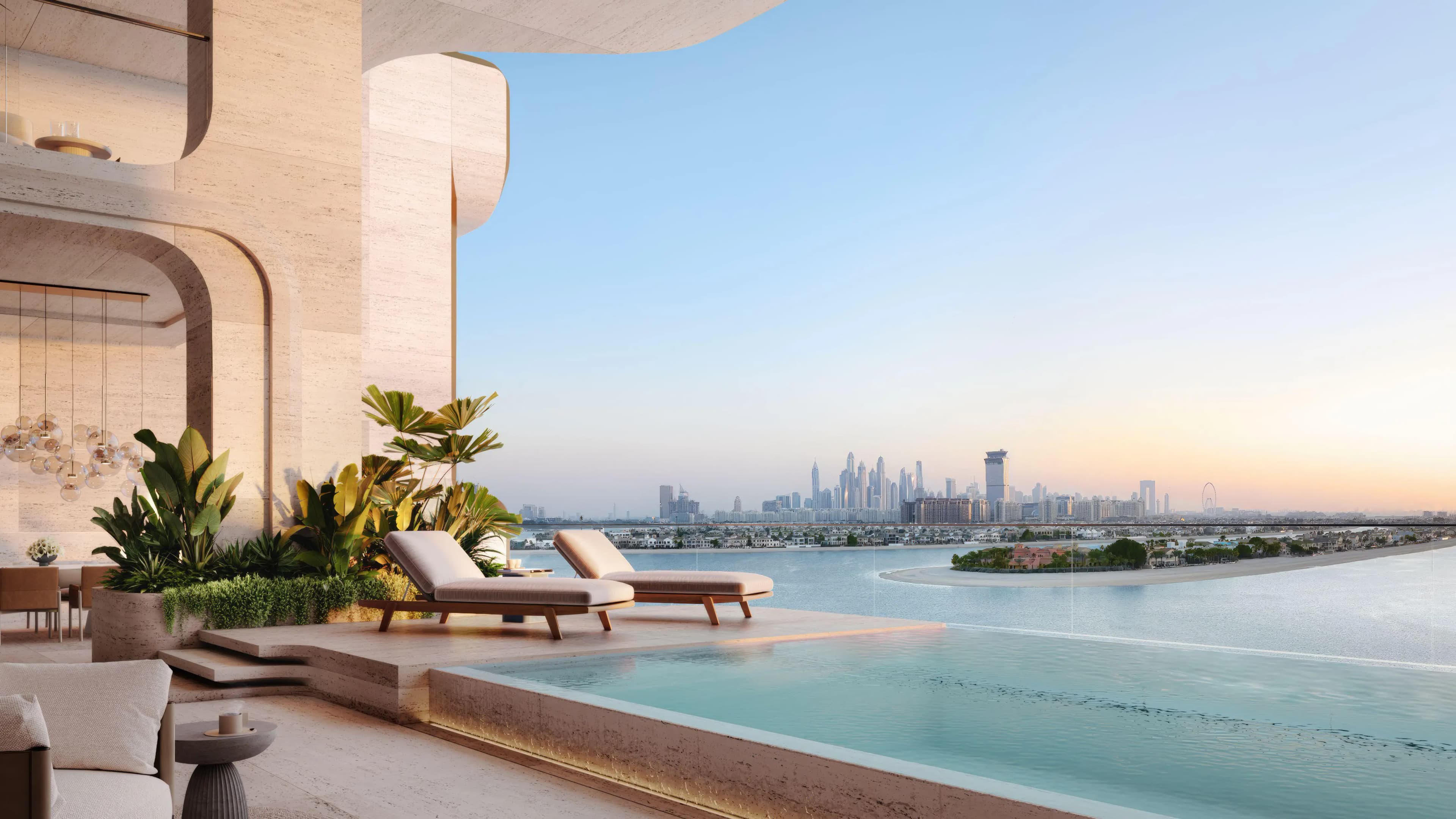 Alba Dorchester Collection - Balcony View | Omniyat Properties