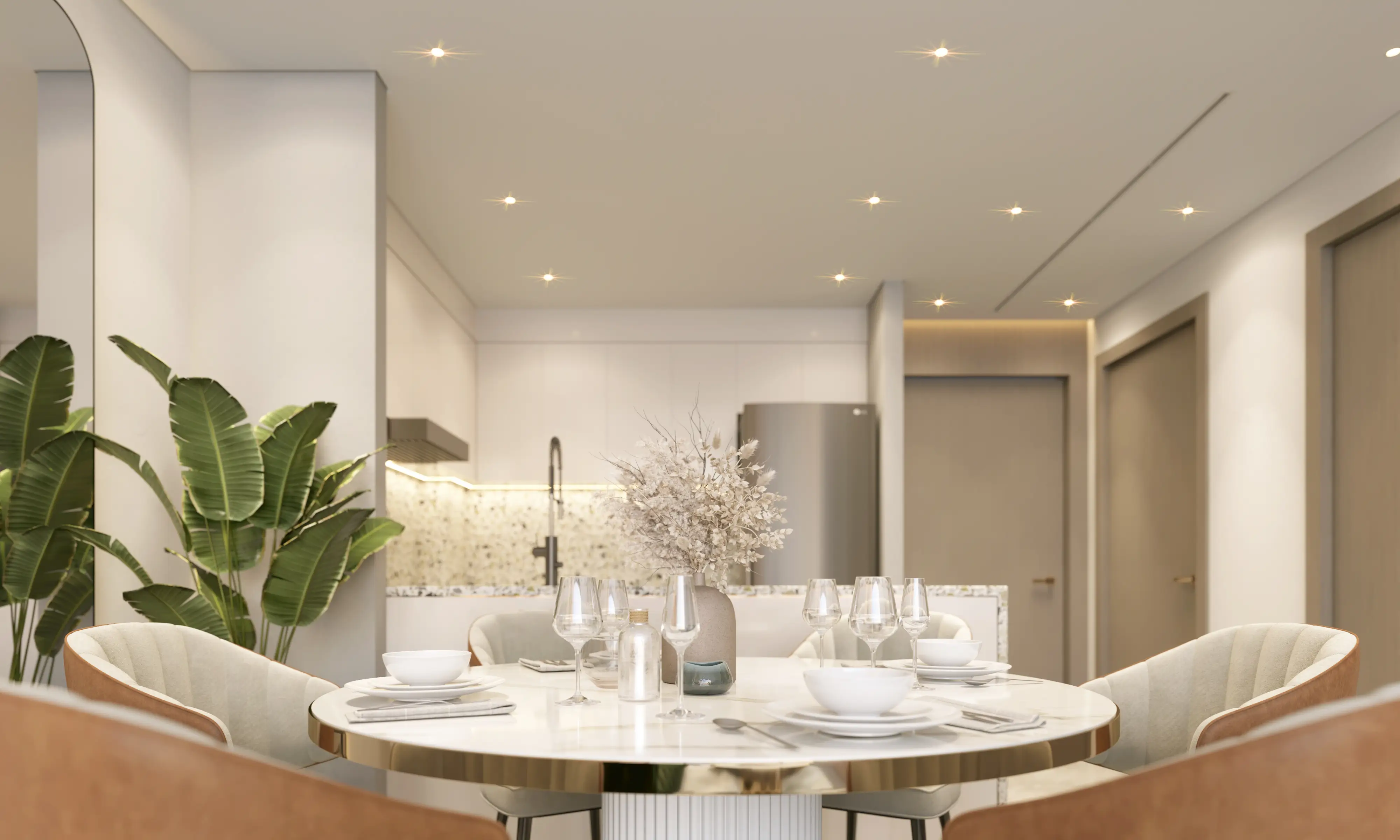 Neva Residences - Kitchen Interior | Tiger Group