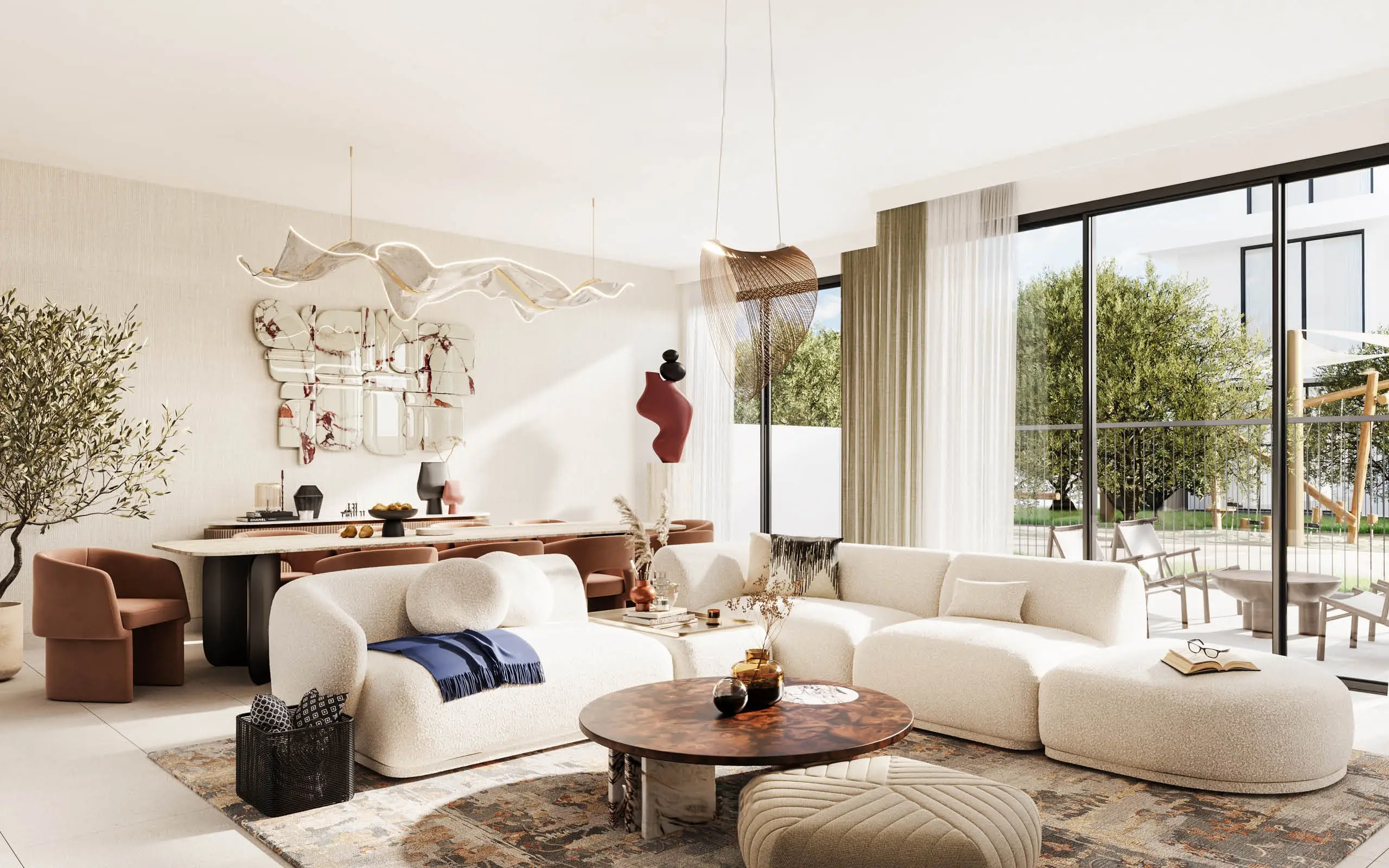 Greenway - Living Room Interior | Emaar Properties