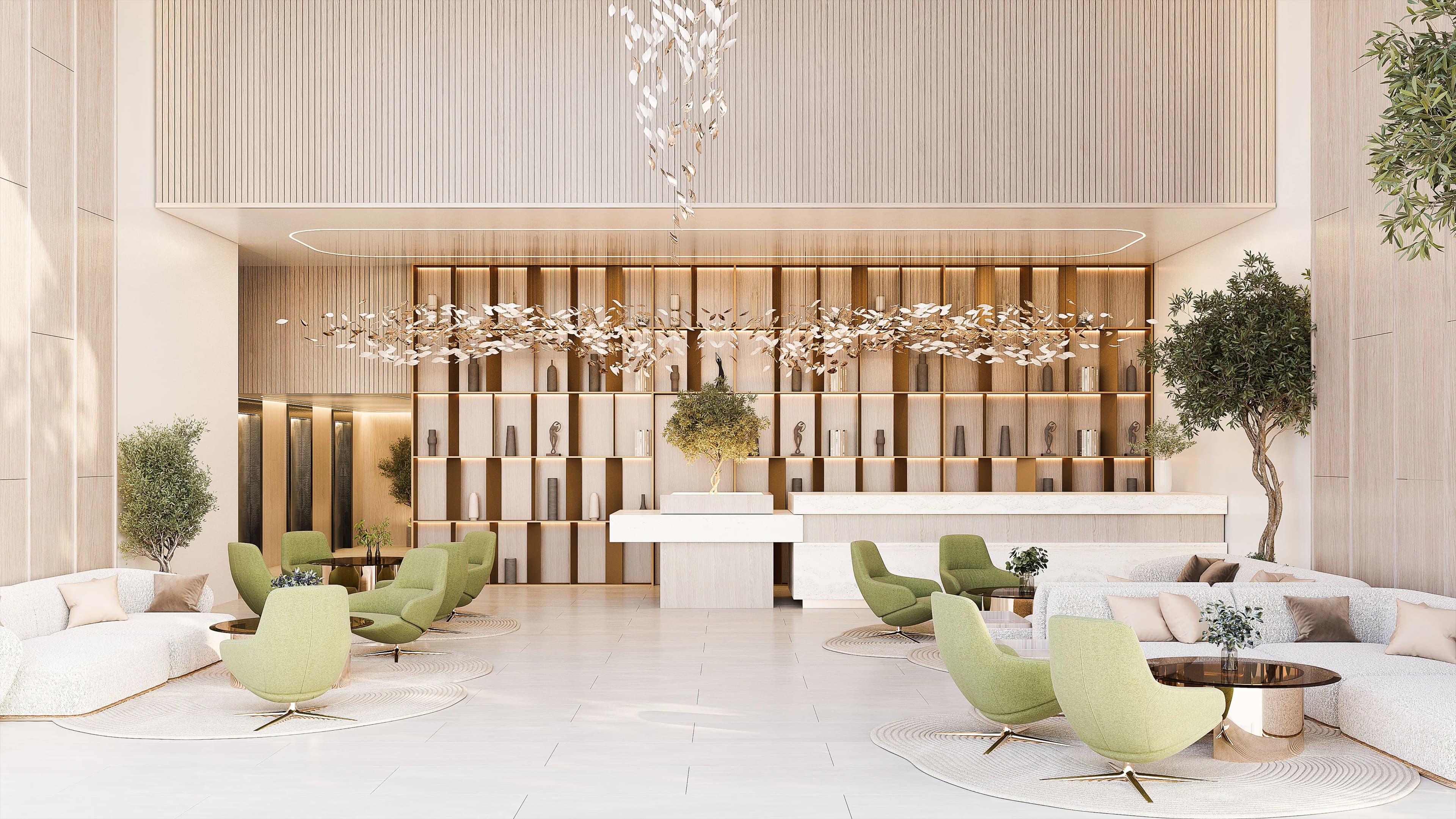Jade Tower - Lobby Interior | Tiger Group