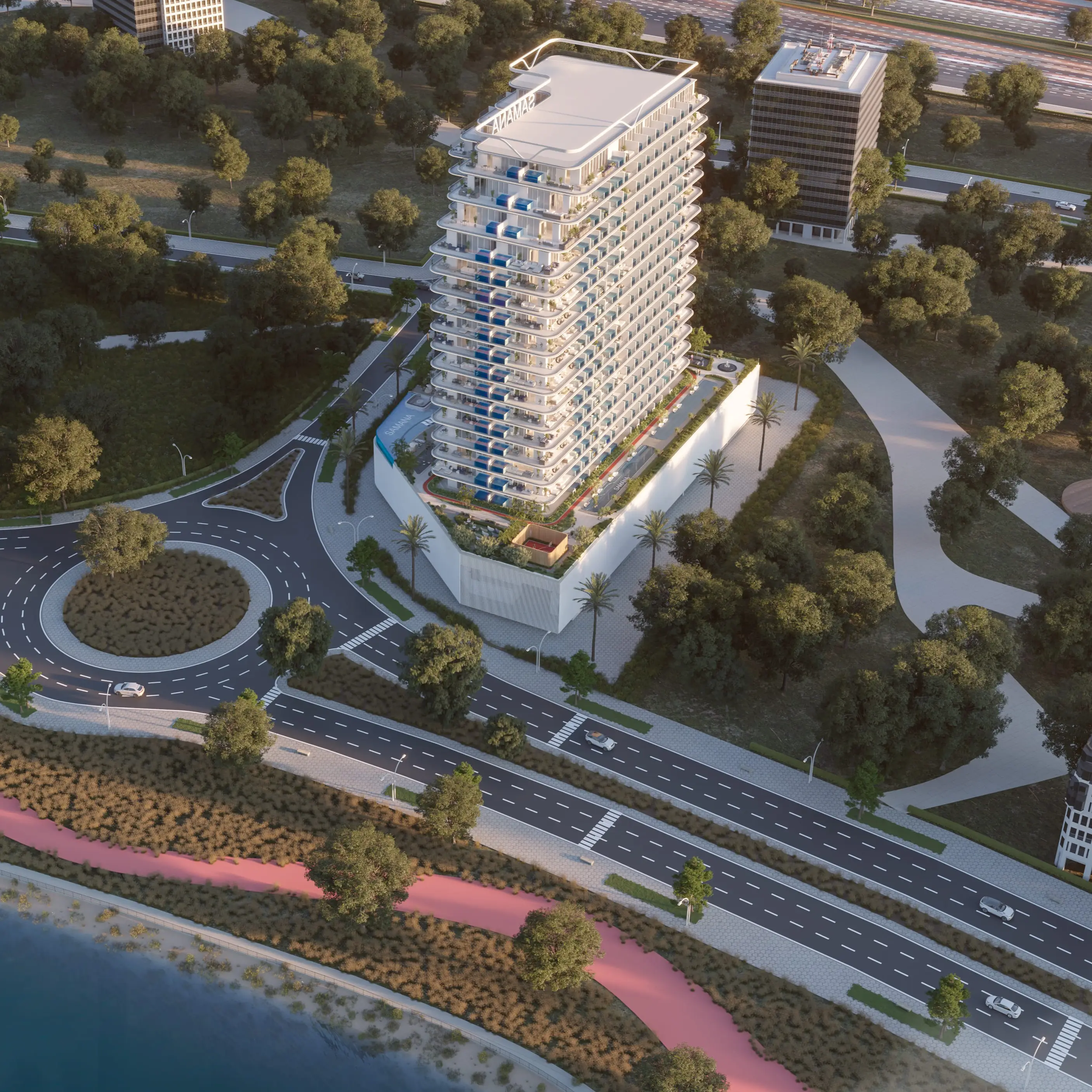 Samana Lake Views - Exterior Facade | Samana Developers