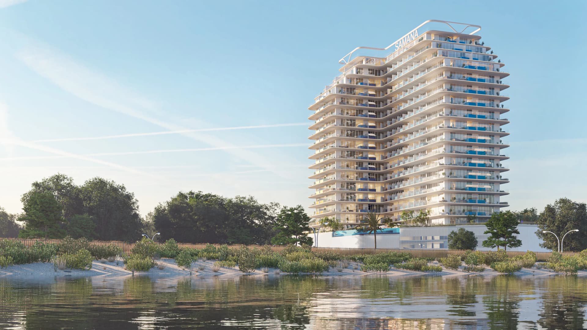 Samana Lake Views - Exterior Facade | Samana Developers