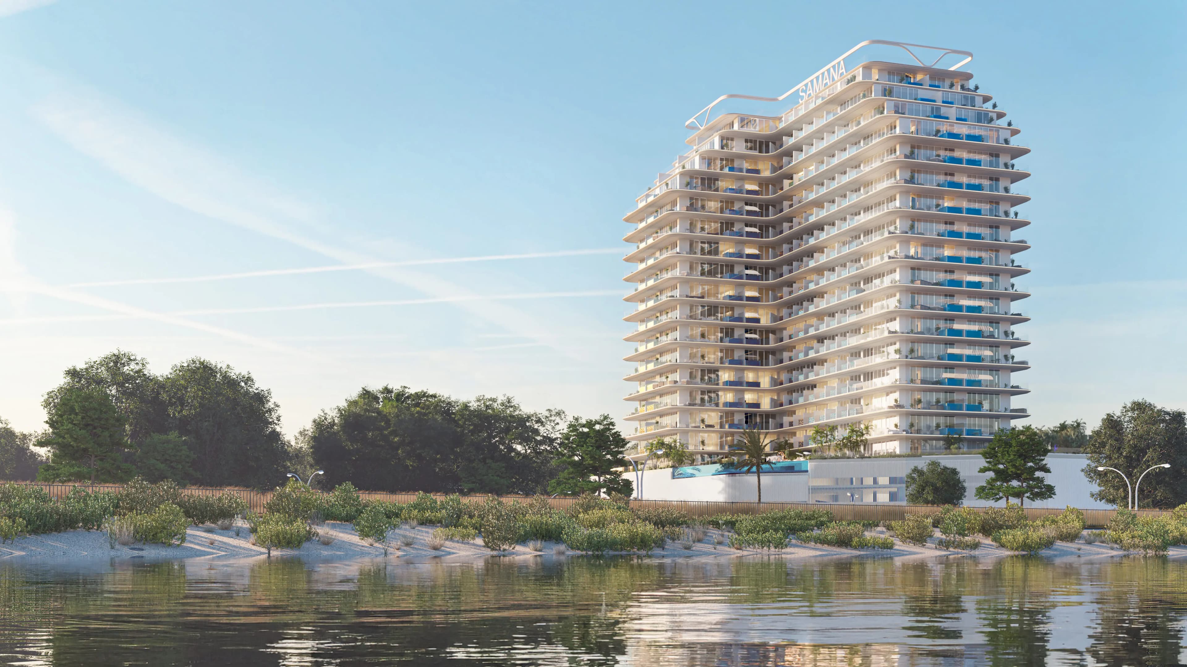 Samana Lake Views - Exterior Facade | Samana Developers