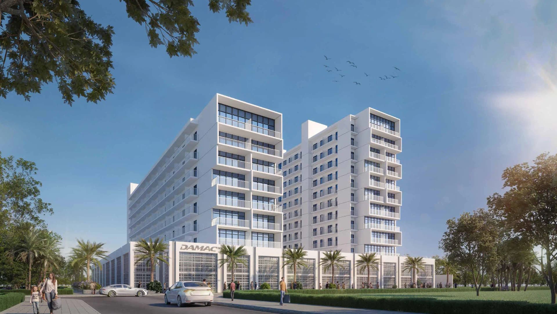 Evergreens - Exterior Facade | DAMAC Properties