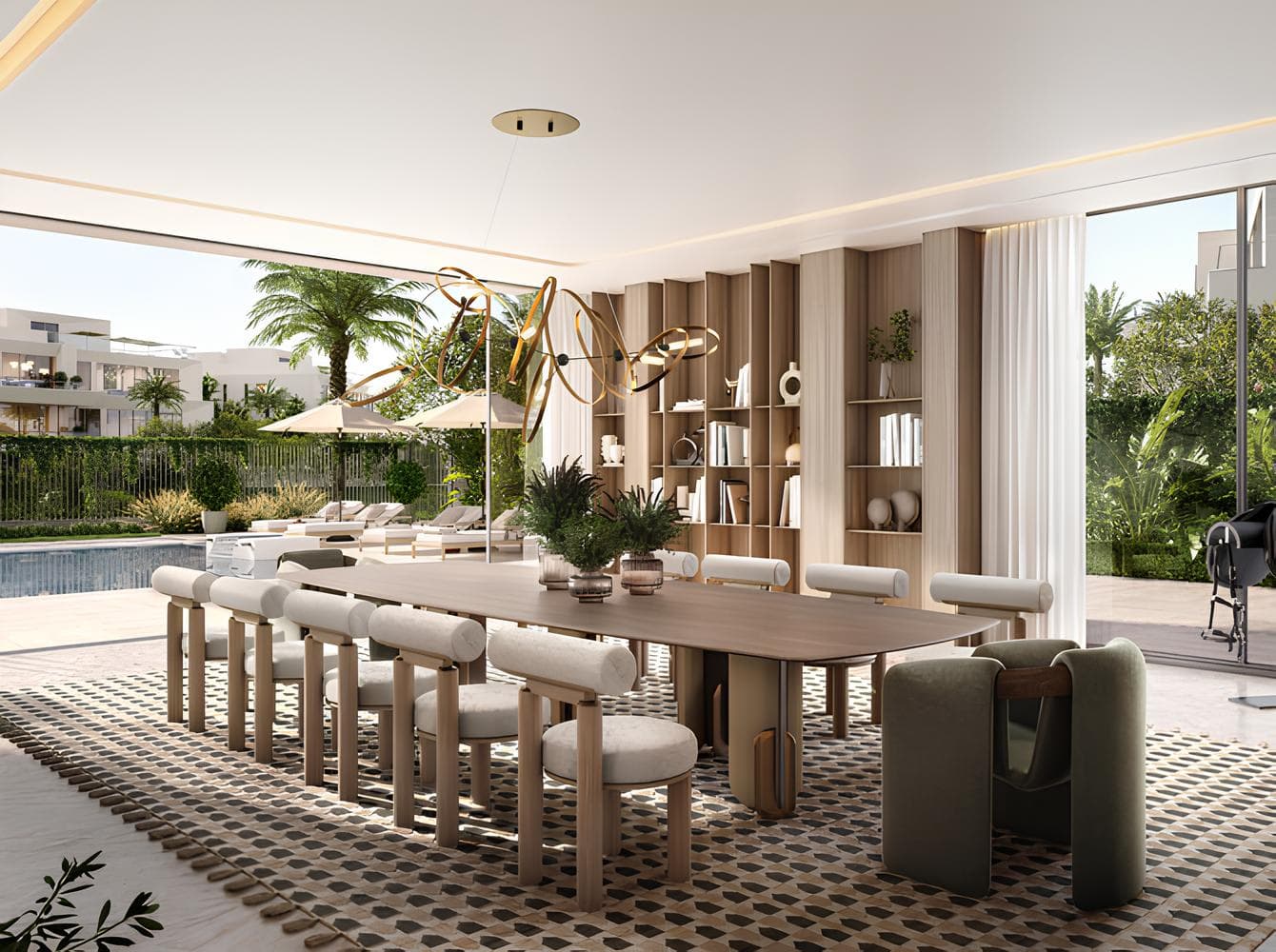 Mirage The Oasis - Living Room Interior | Emaar Properties