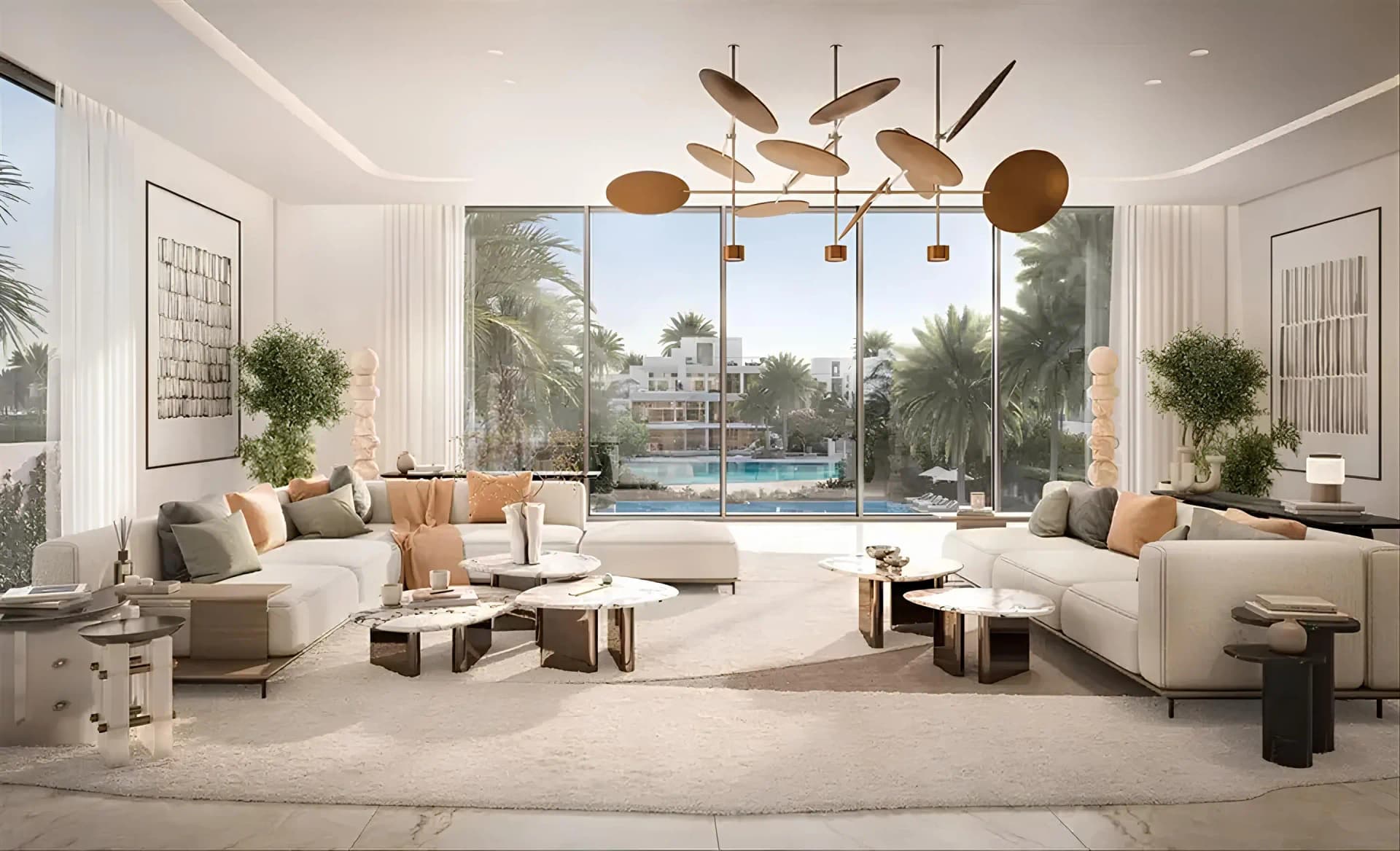 Mirage The Oasis - Living Room Interior | Emaar Properties