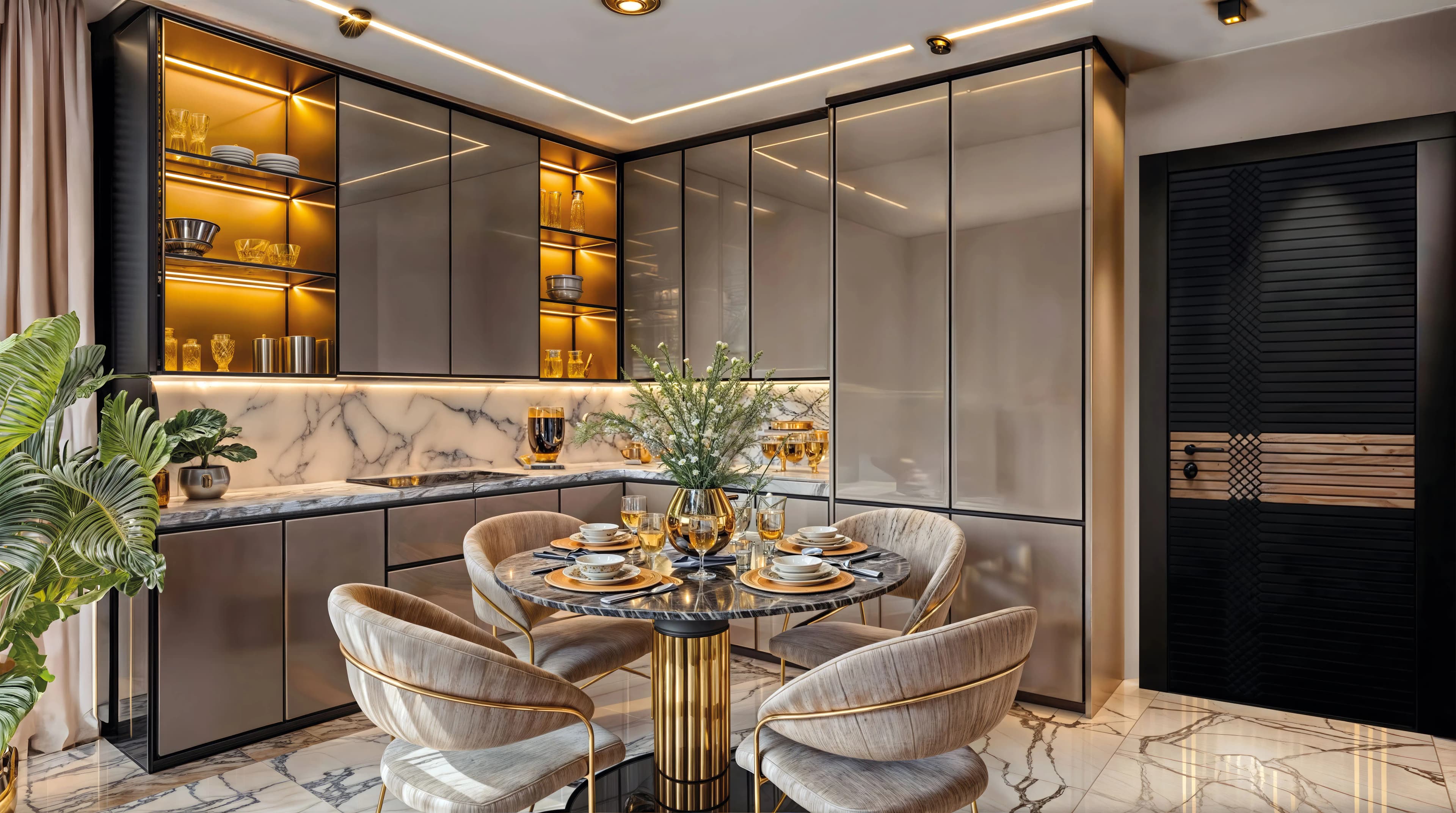 Diamondz - Kitchen Interior | Danube Properties