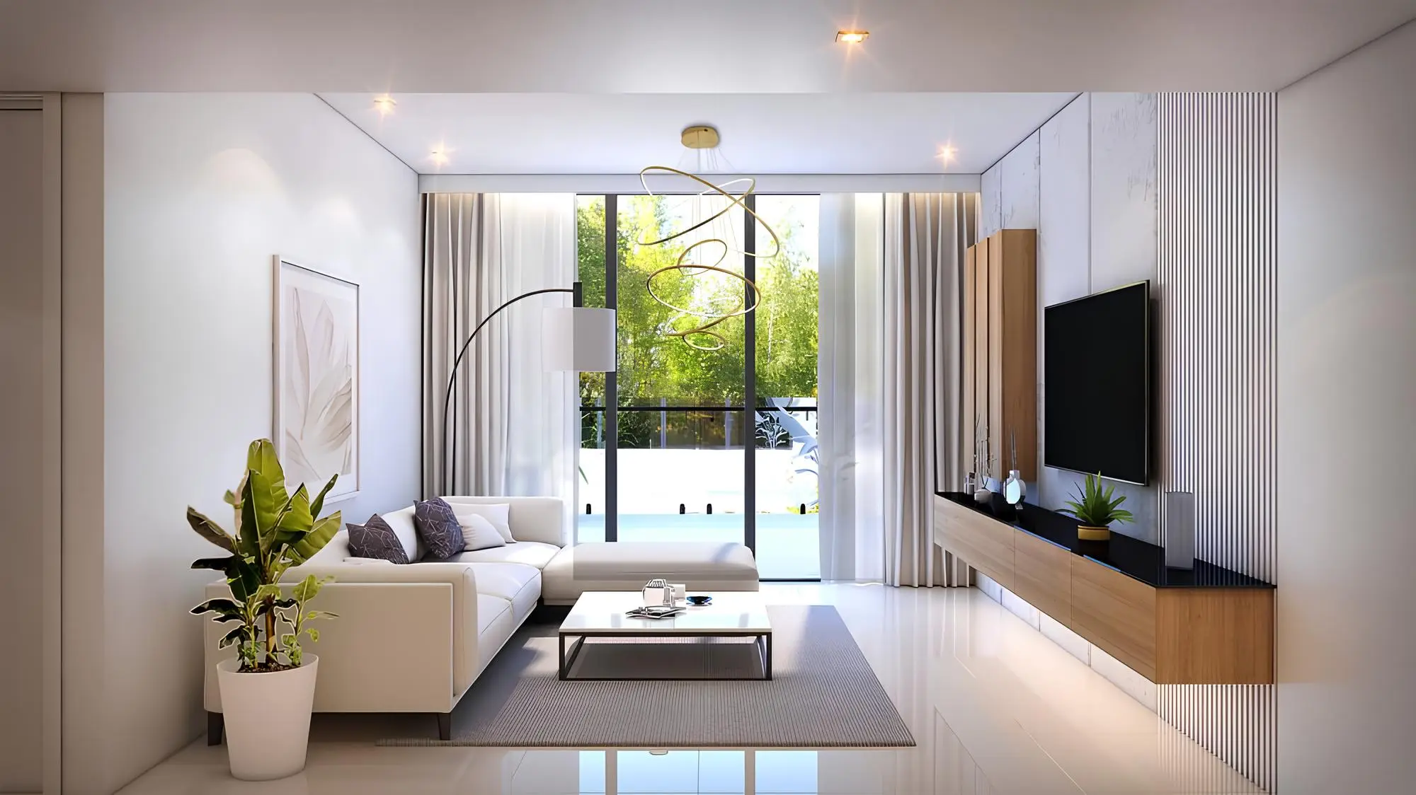 Prime Residency 3 - Living Room Interior | Prescott
