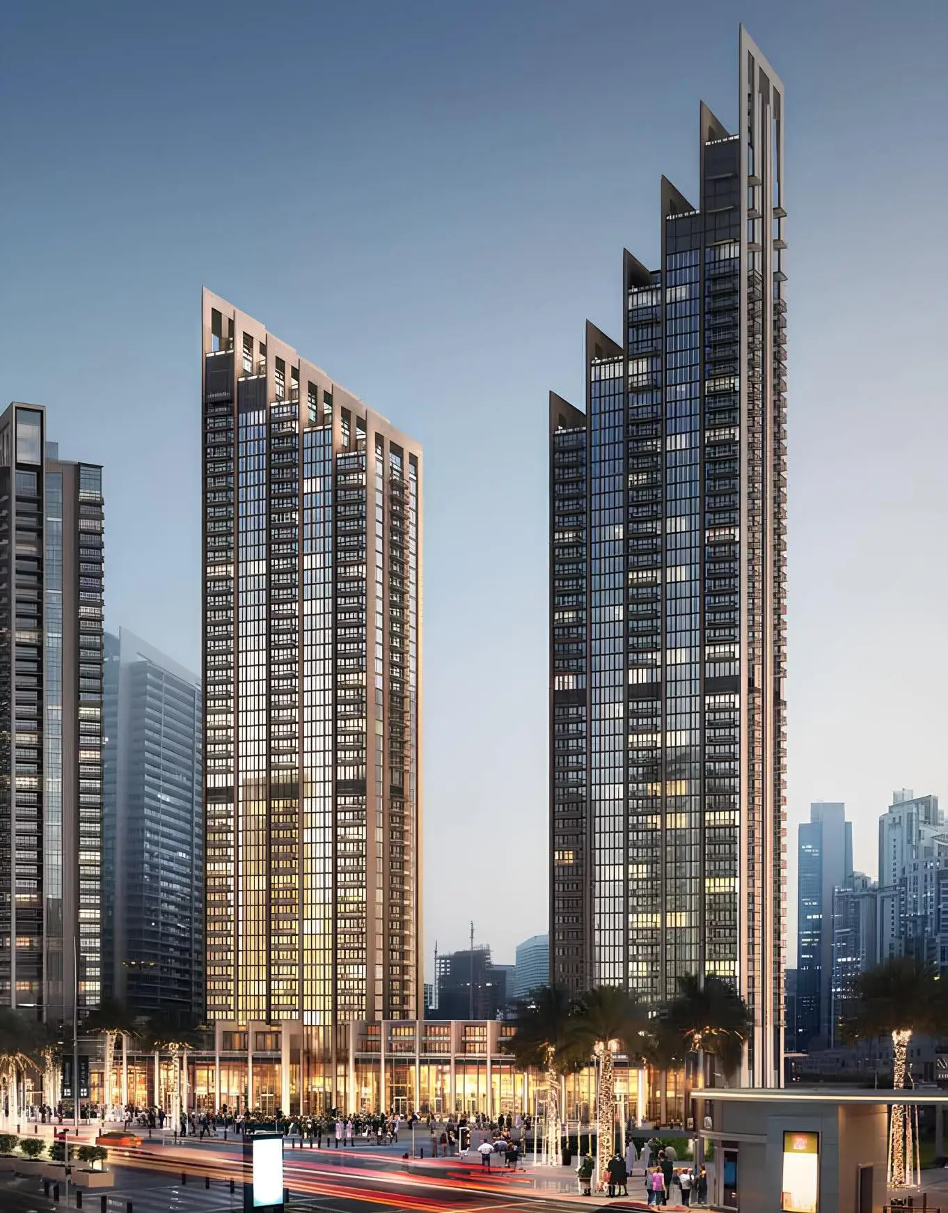 Boulevard Heights - Exterior Facade | Emaar Properties