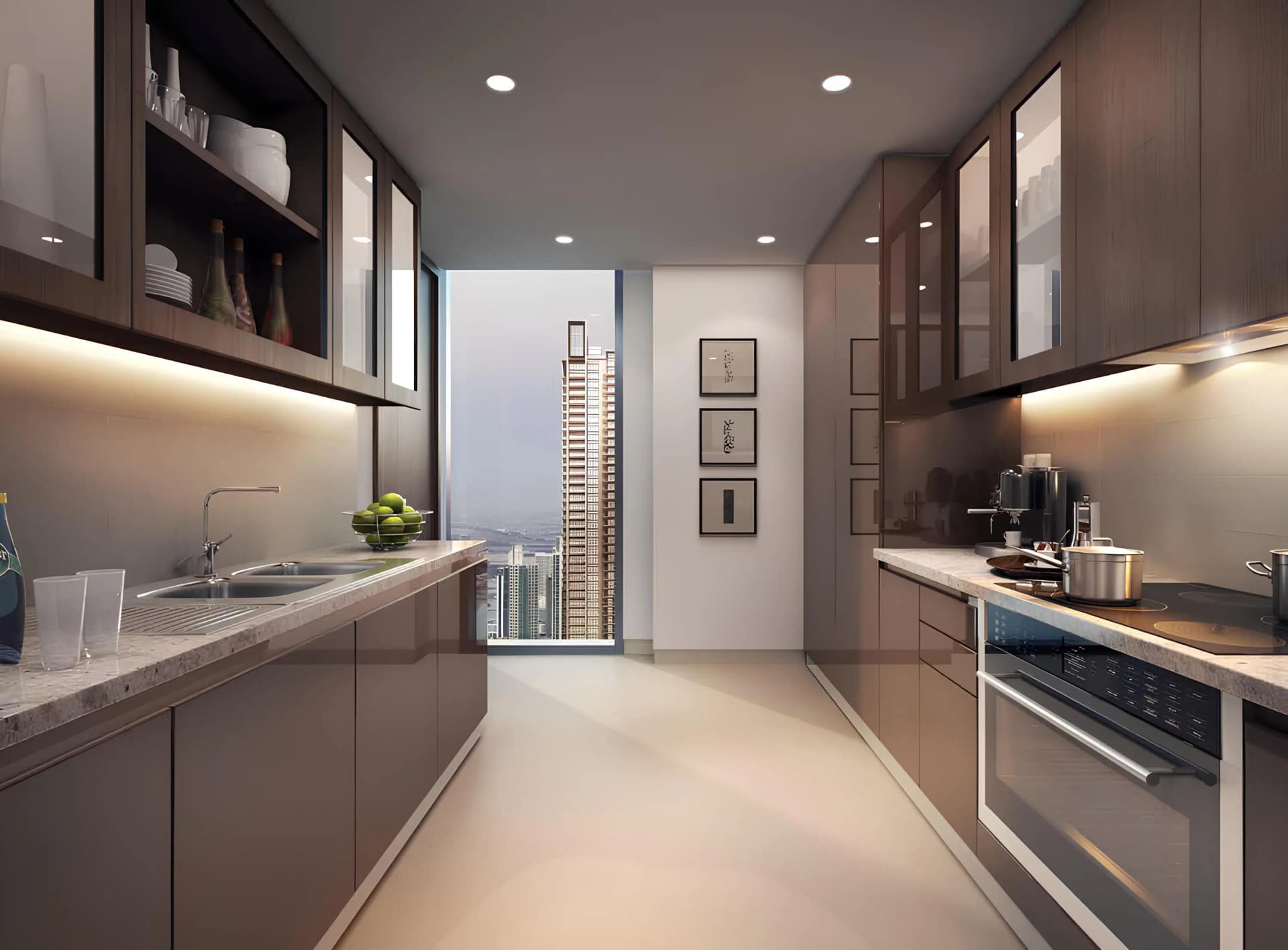 Boulevard Heights - Kitchen Interior | Emaar Properties