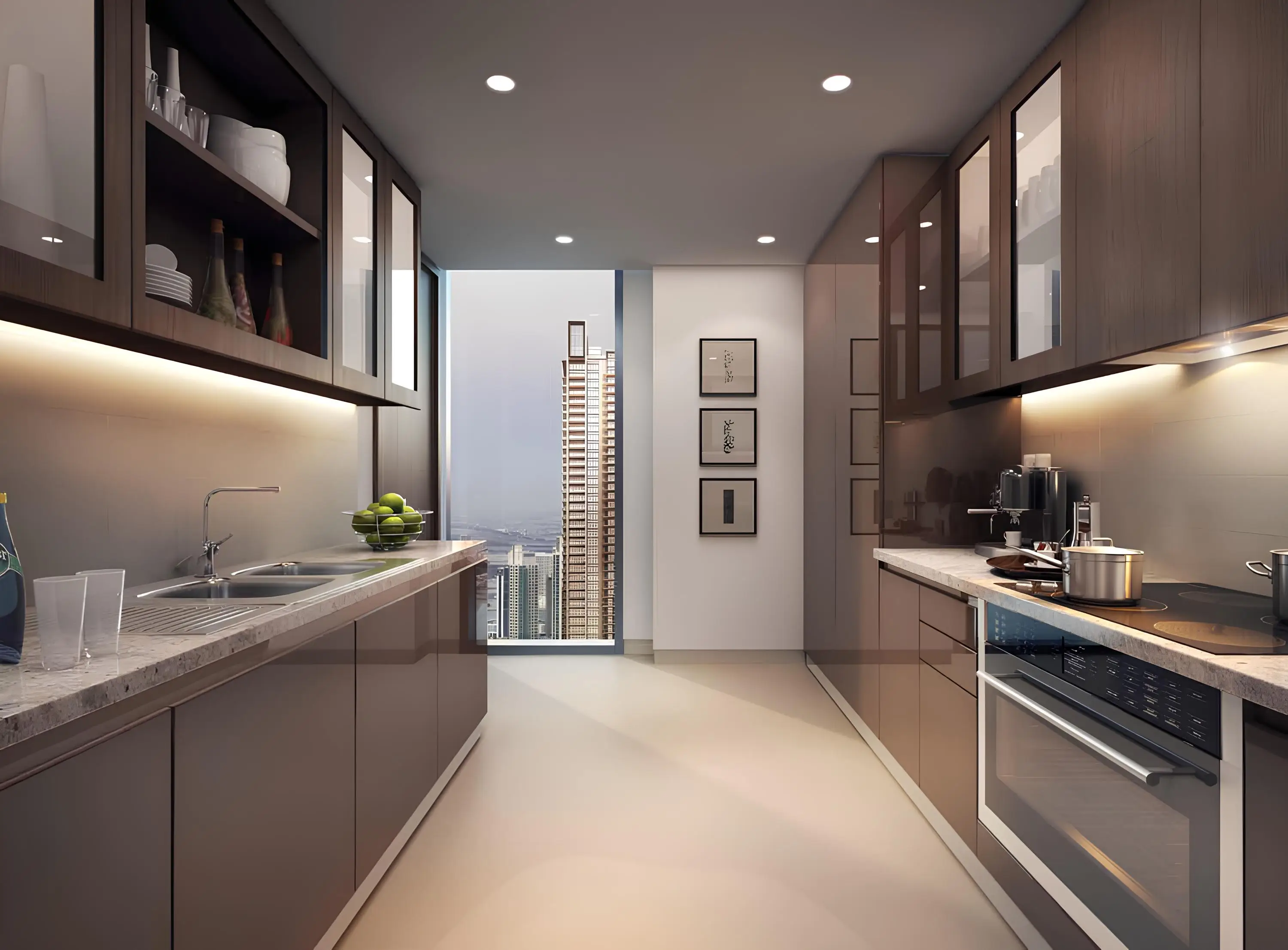 Boulevard Heights - Kitchen Interior | Emaar Properties