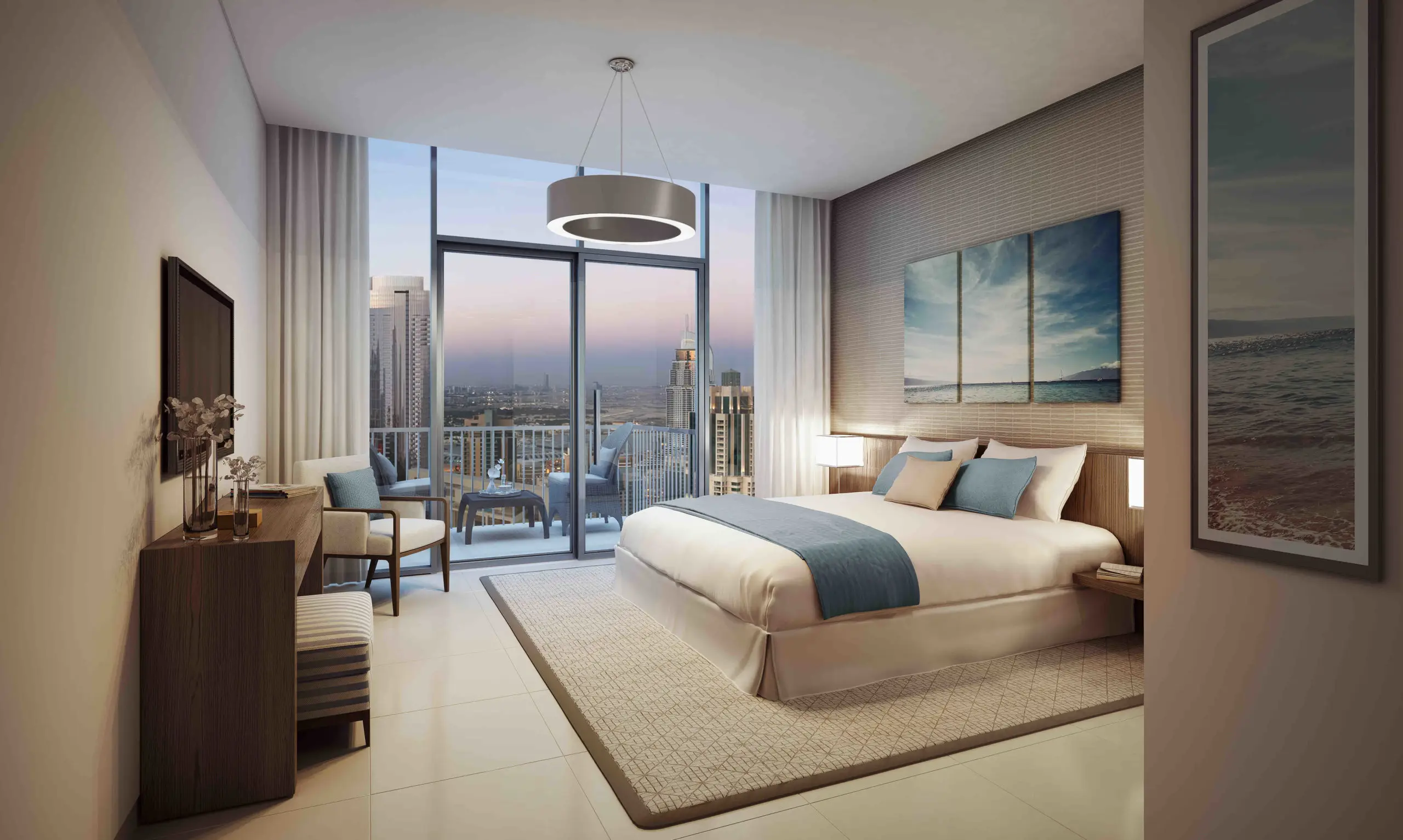 Boulevard Heights - Bedroom Interior | Emaar Properties