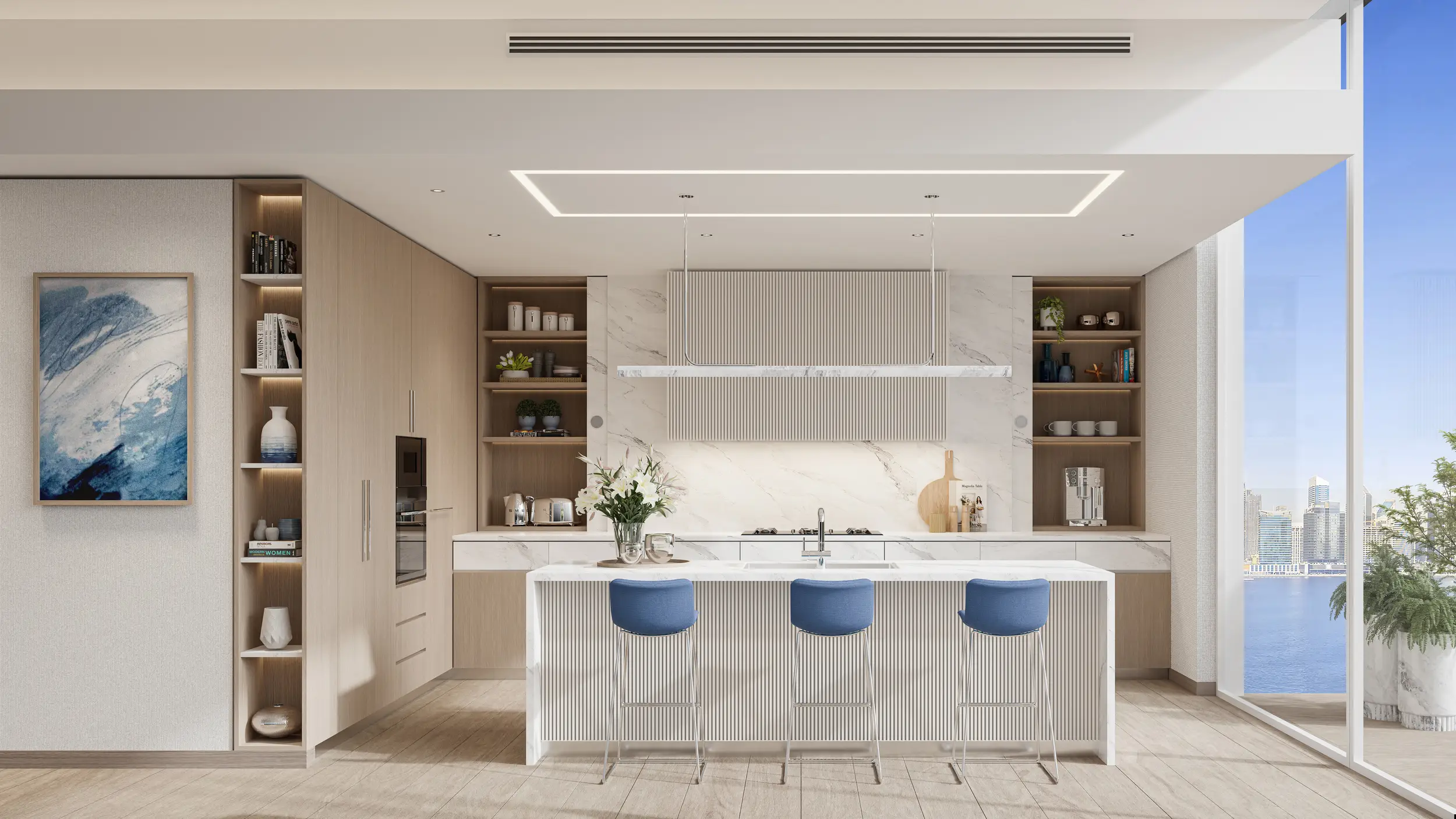 The Quayside - Kitchen Interior | Ellington Properties