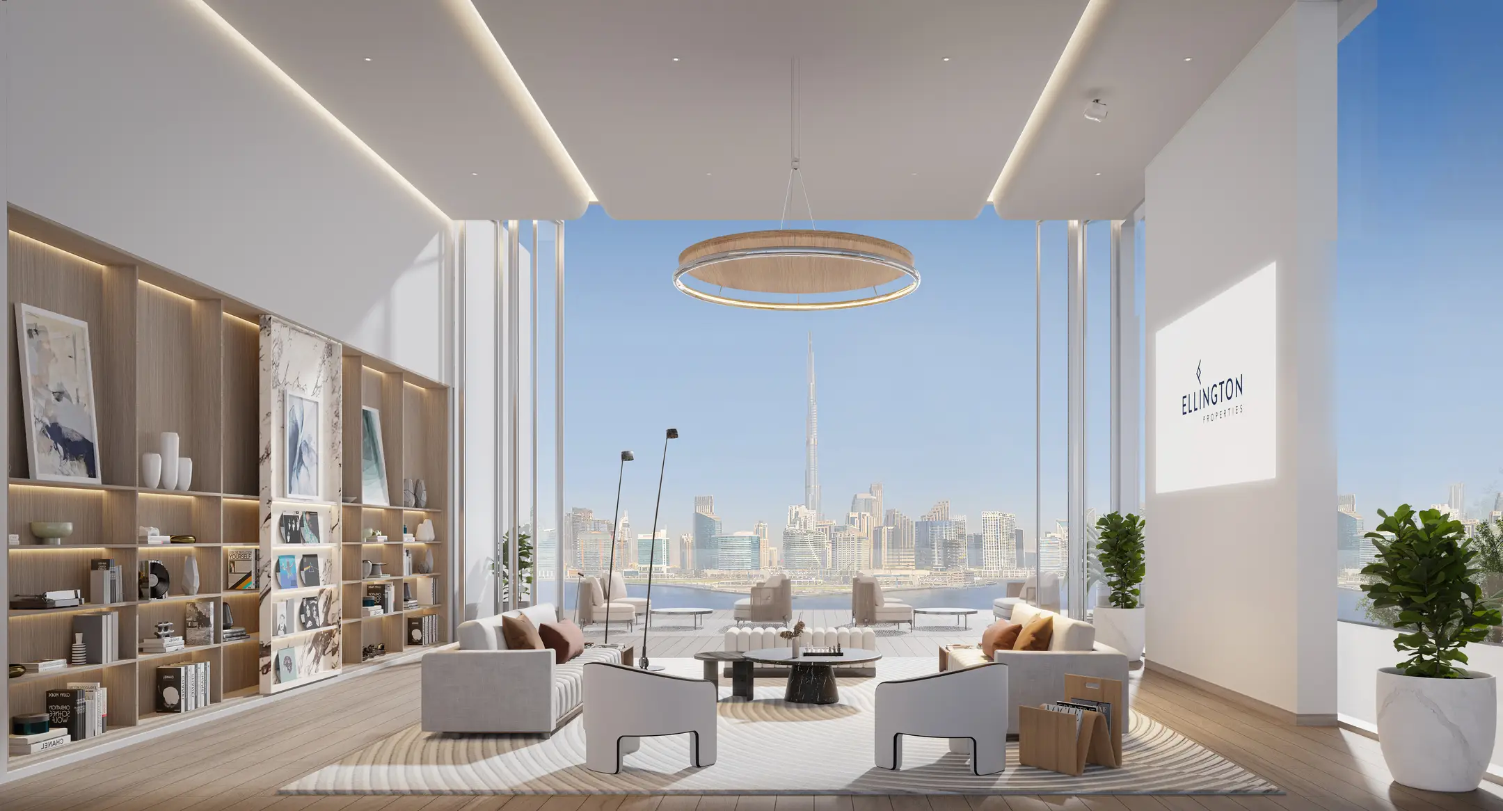 The Quayside - Lobby Interior | Ellington Properties