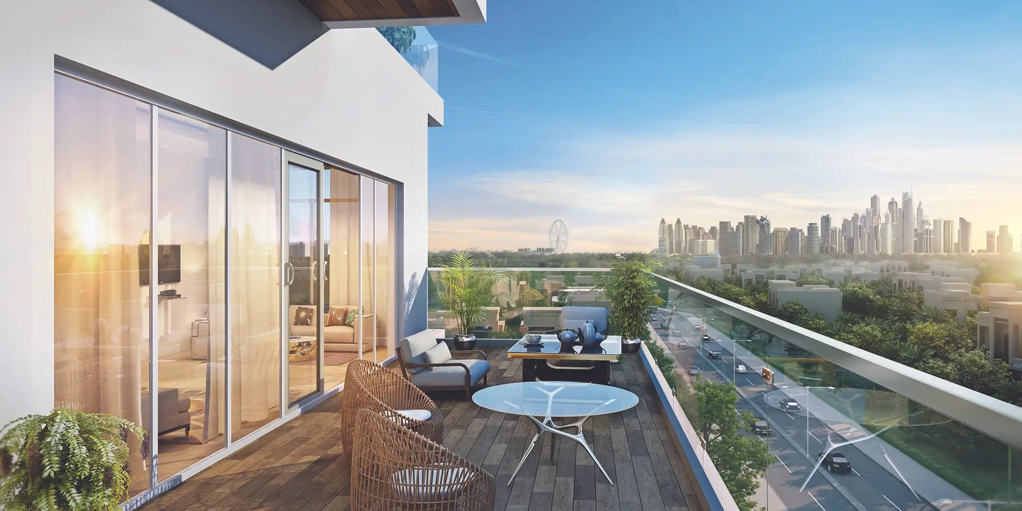 Azizi Berton - Balcony View | Azizi Developments