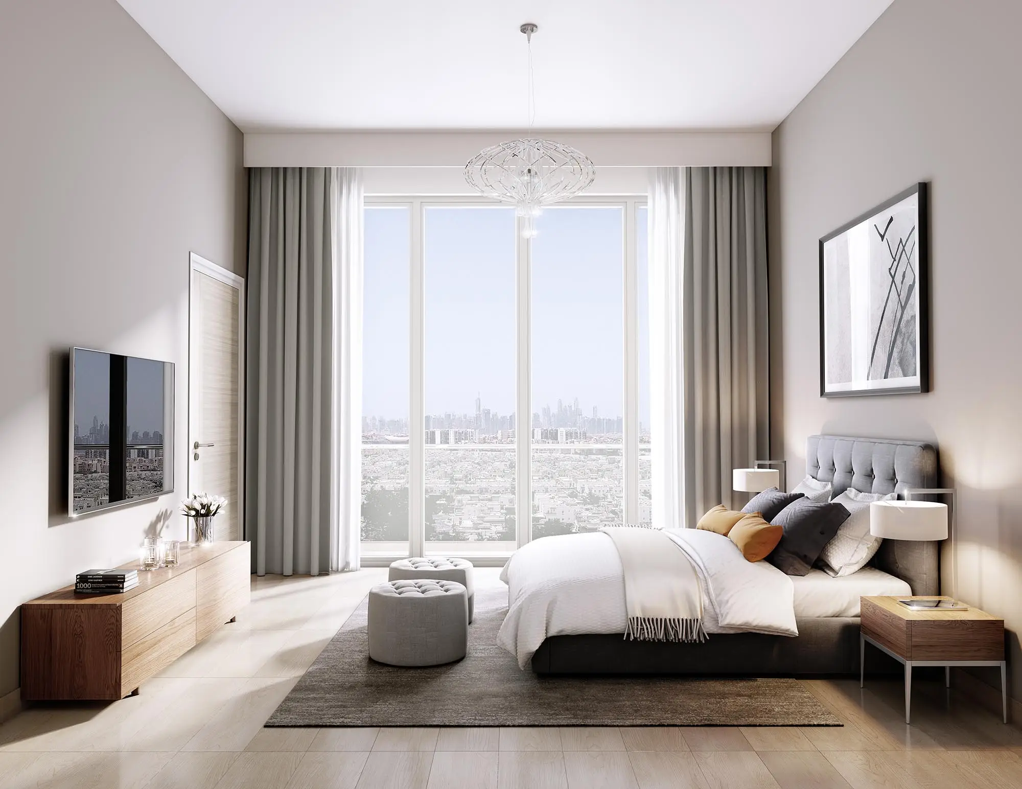 Azizi Berton - Bedroom Interior | Azizi Developments